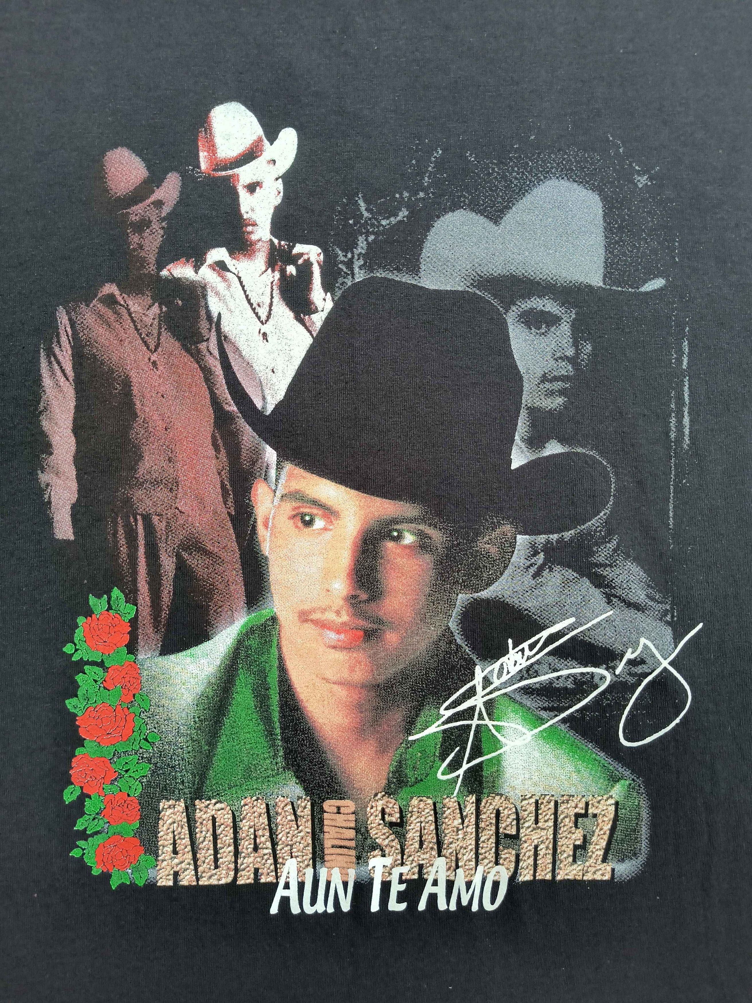 Mexicana Vintage Adan Chalino Sanchez "Aun te amo" 2002 tee Size US XL / EU 56 / 4 - 1 Thumbnail