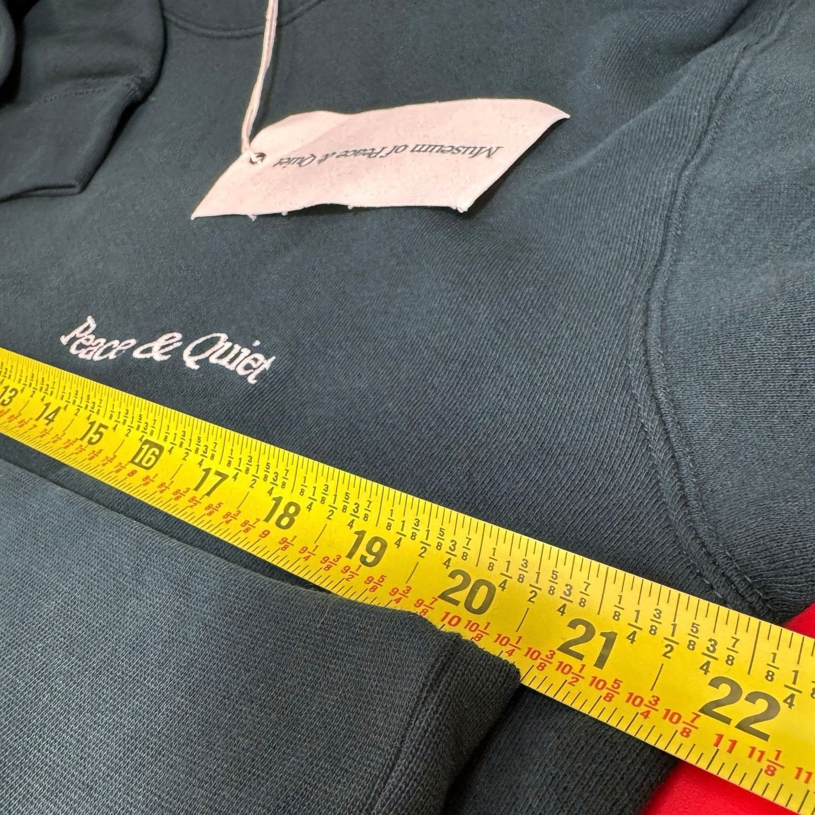 Museum of Peace & Quiet •NWT• museum of peace & quiet Wordmark Crewneck Pine •Medium Size US M / EU 48-50 / 2 - 6 Thumbnail