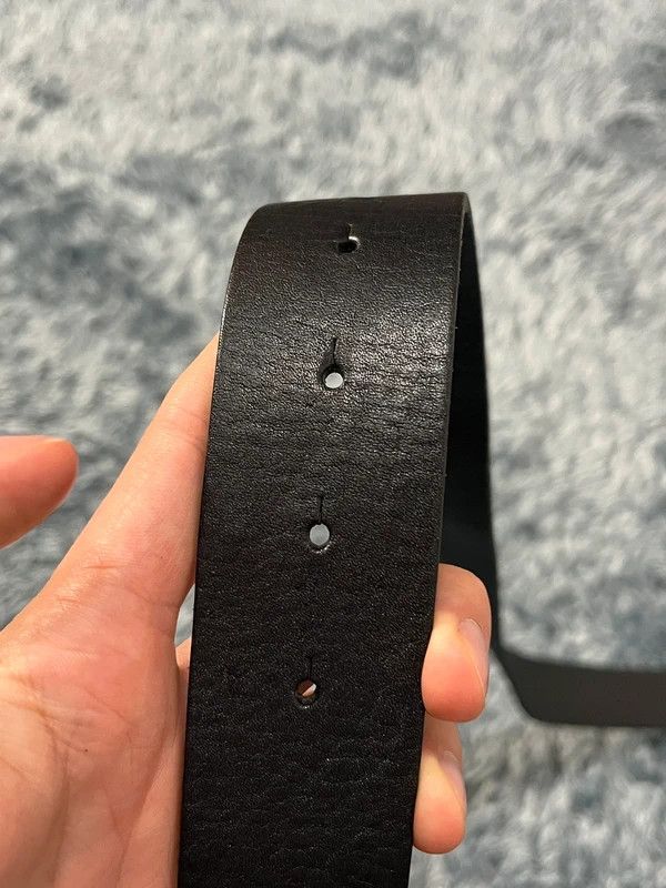 Affliction Skull Belt Leather Swag Size 36 - 4 Thumbnail