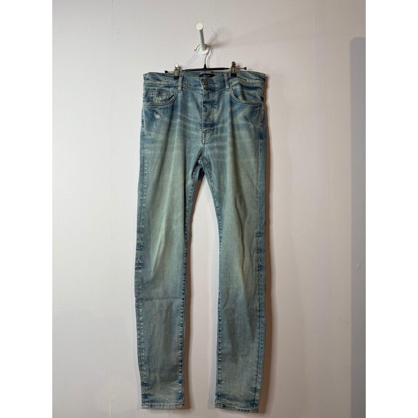 Amiri Amiri Thrasher Light Wash Blue Jeans Size US 36 / EU 52 - 1 Thumbnail