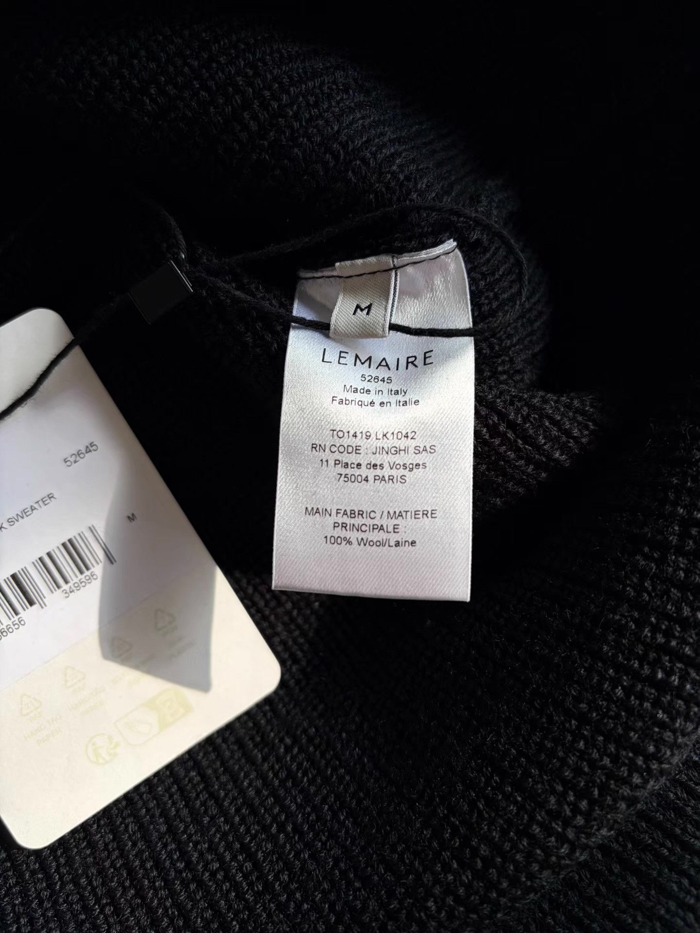 Lemaire LEMAIRE Men's 25FW Wool Pullover Ｑ23 Size US M / EU 48-50 / 2 - 3 Thumbnail