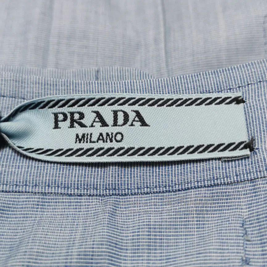 Prada Prada Cotton Triangle Logo Strapped Top . Size XS / US 0-2 / IT 36-38 - 5 Thumbnail