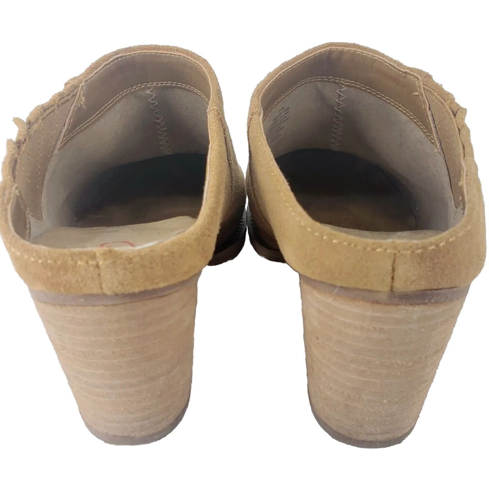Blondo Blondo NORWICH Mule Waterproof Suede Block Heel Brown Women's Size 8M Boot Look Size US 8 / IT 38 - 6 Thumbnail
