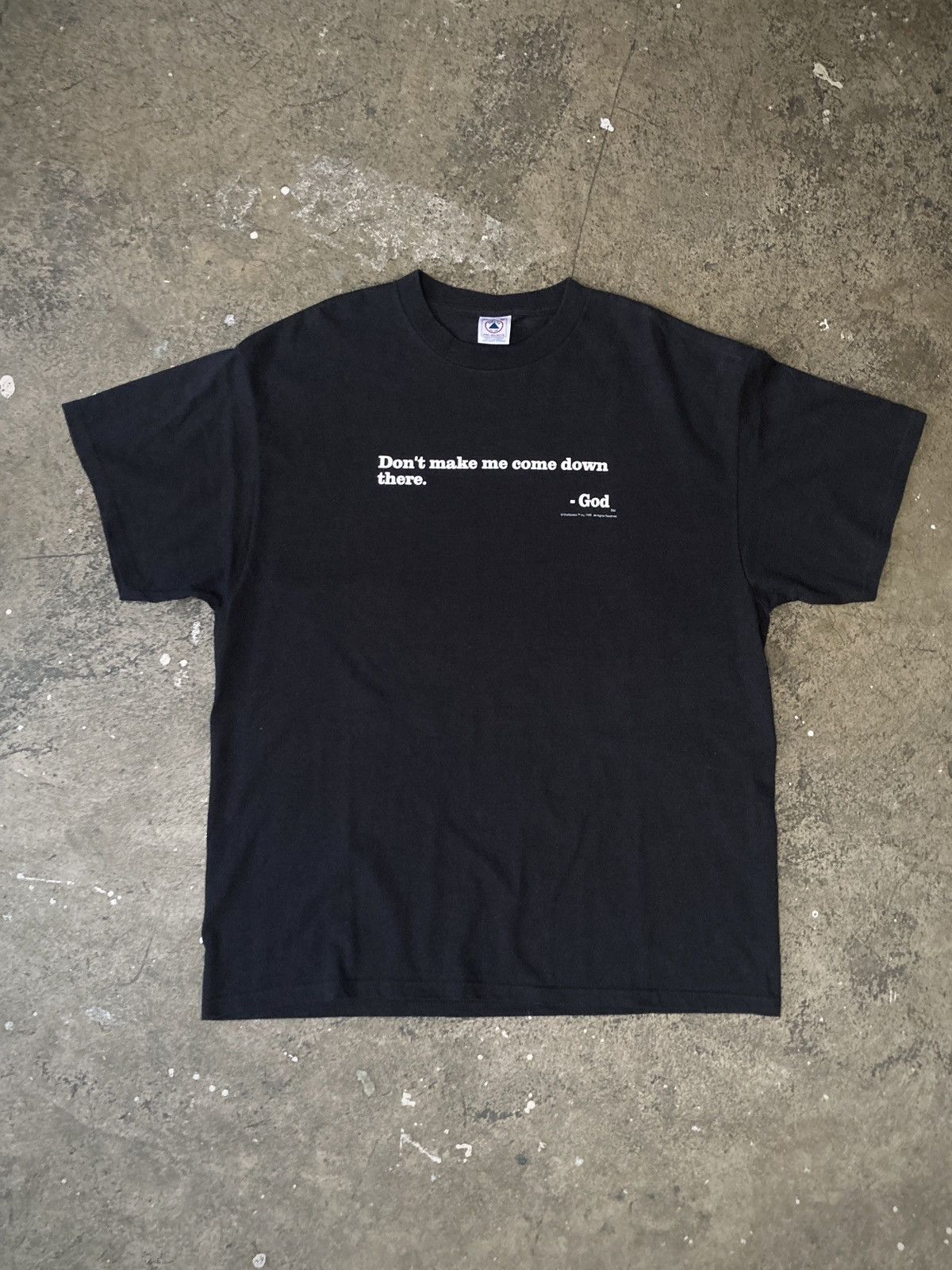 Vintage Vintage 90s Humor Tee Size US XL / EU 56 / 4 - 2 Thumbnail