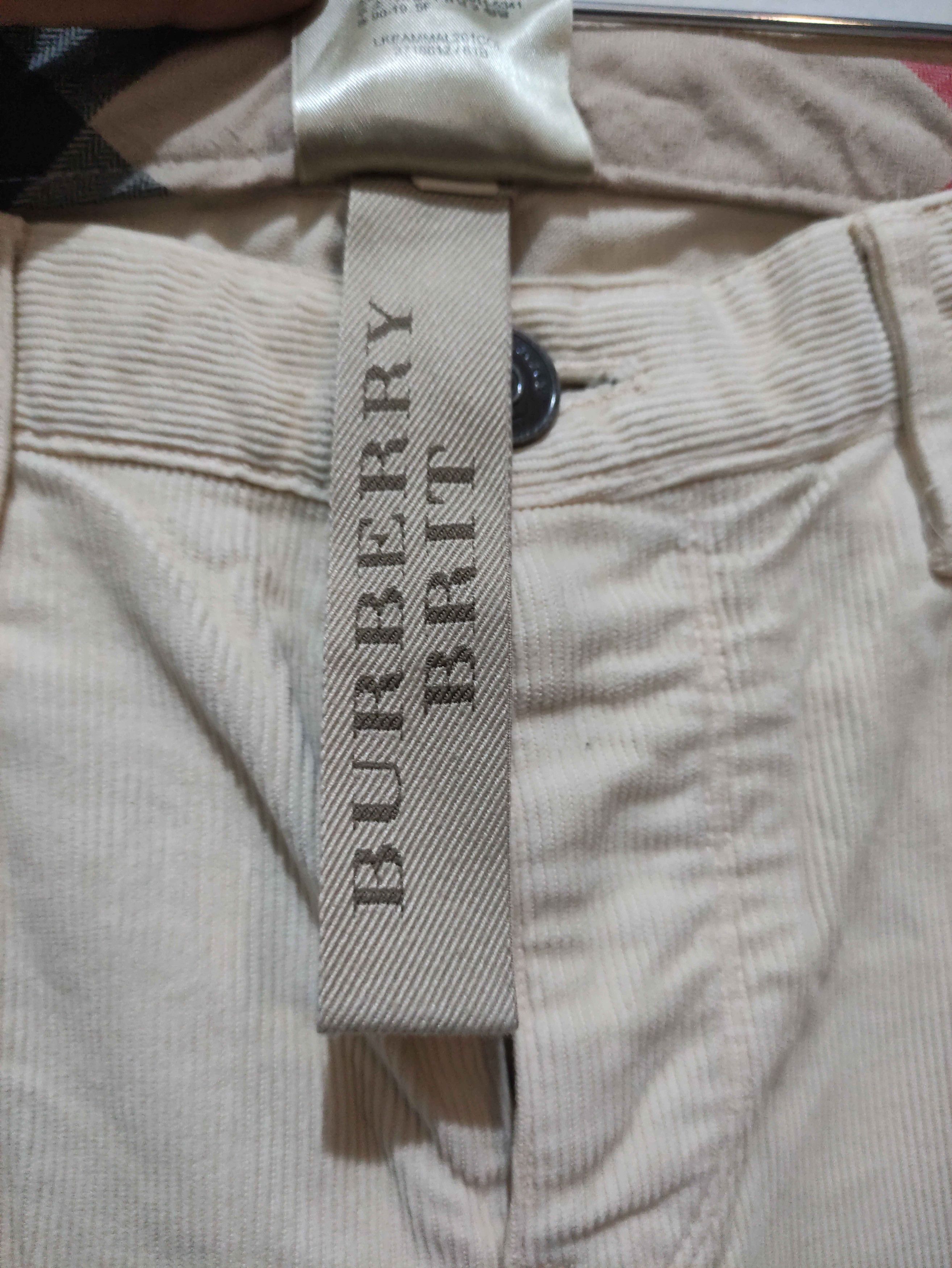 Burberry Burberry Brit Beige Corduroy Pants 32 L/M Size US 32 / EU 48 - 8 Thumbnail