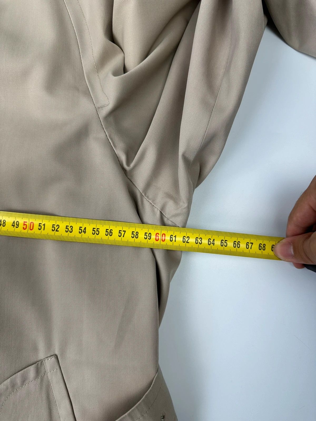 Burberry Burberrys 80’s Beige Trench Coat Jacket Double Breasted Size US L / EU 52-54 / 3 - 19 Thumbnail