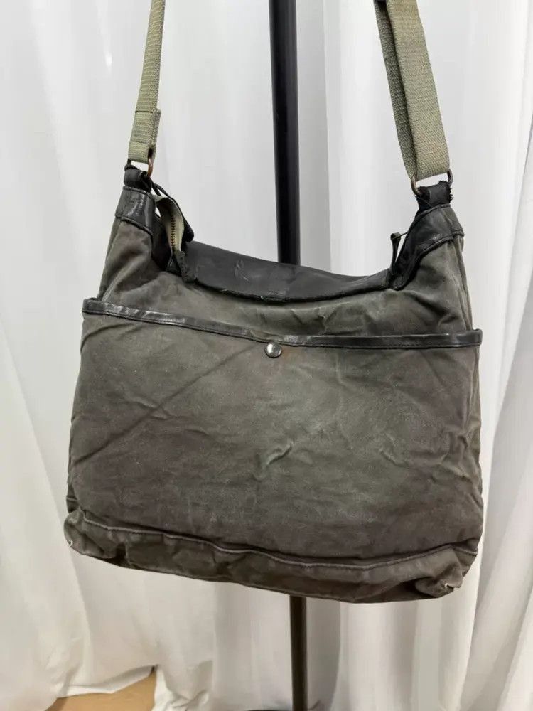 Yohji Yamamoto Vintage Yohji Yamamoto Leather Joint Shoulder Bag-2507 Size ONE SIZE - 4 Thumbnail
