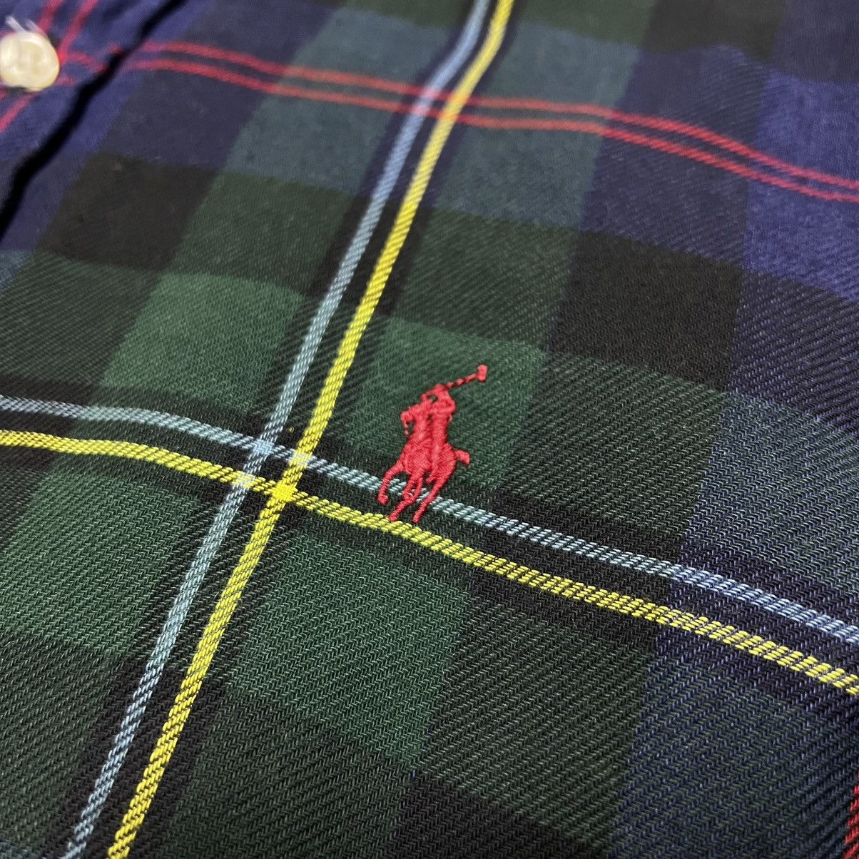 Flannel × Polo Ralph Lauren × RRL Ralph Lauren Polo Ralph Lauren Plaid Flannel Shirt Size US S / EU 44-46 / 1 - 4 Thumbnail