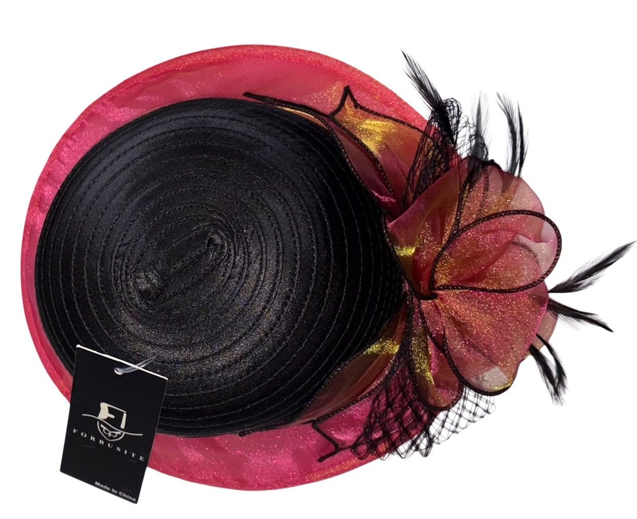 Vintage Kentucky Derby Cloche Hat! NEW Size ONE SIZE - 3 Thumbnail