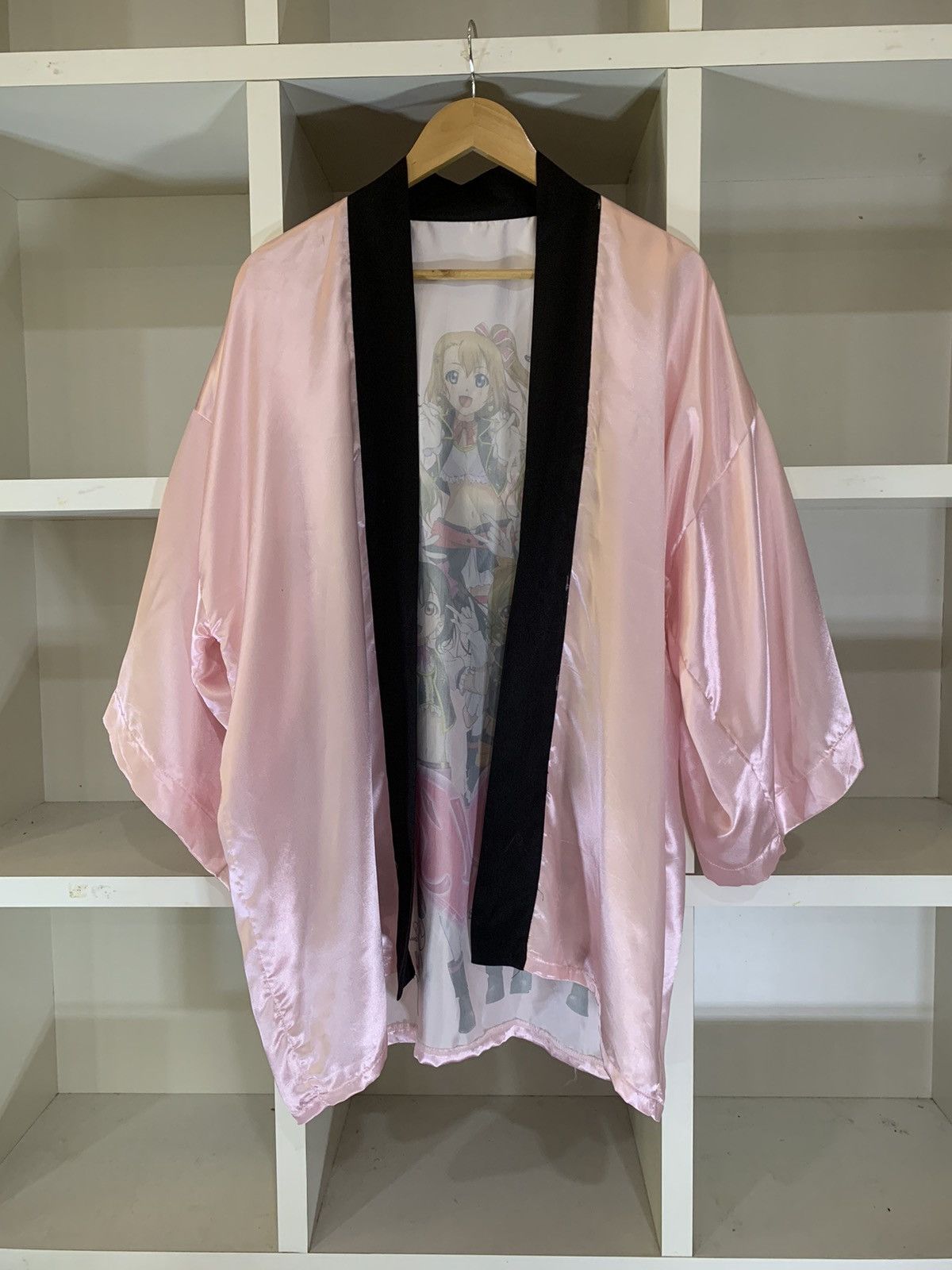 Cartoon Network × Japanese Brand Japanesse Anime x Kimono Satin Jacket Size M / US 6-8 / IT 42-44 - 4 Thumbnail