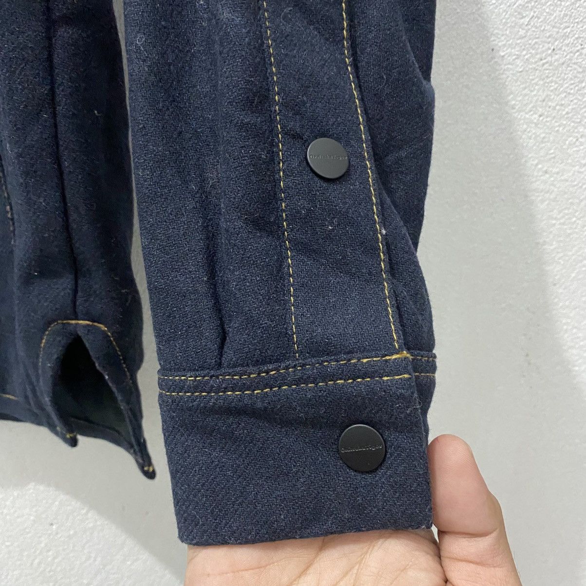 Onitsuka Tiger Onitsuka Tiger Denim/Wool Jacket Size US S / EU 44-46 / 1 - 9 Thumbnail