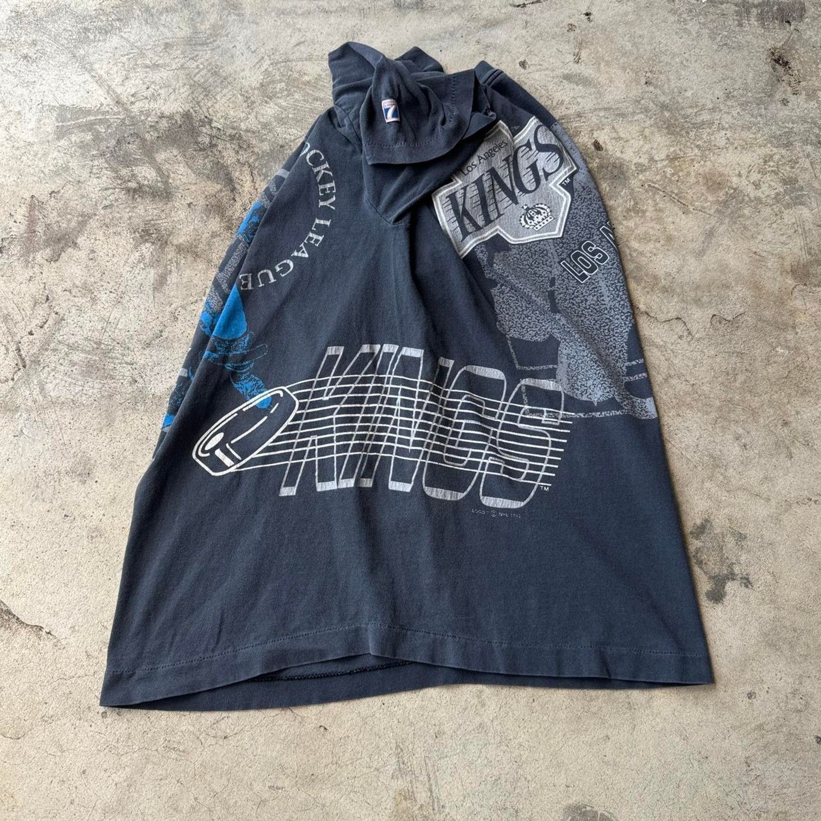 Logo 7 Vintage 1993 LA Kings Hockey Tee shirt Size US L / EU 52-54 / 3 - 3 Thumbnail
