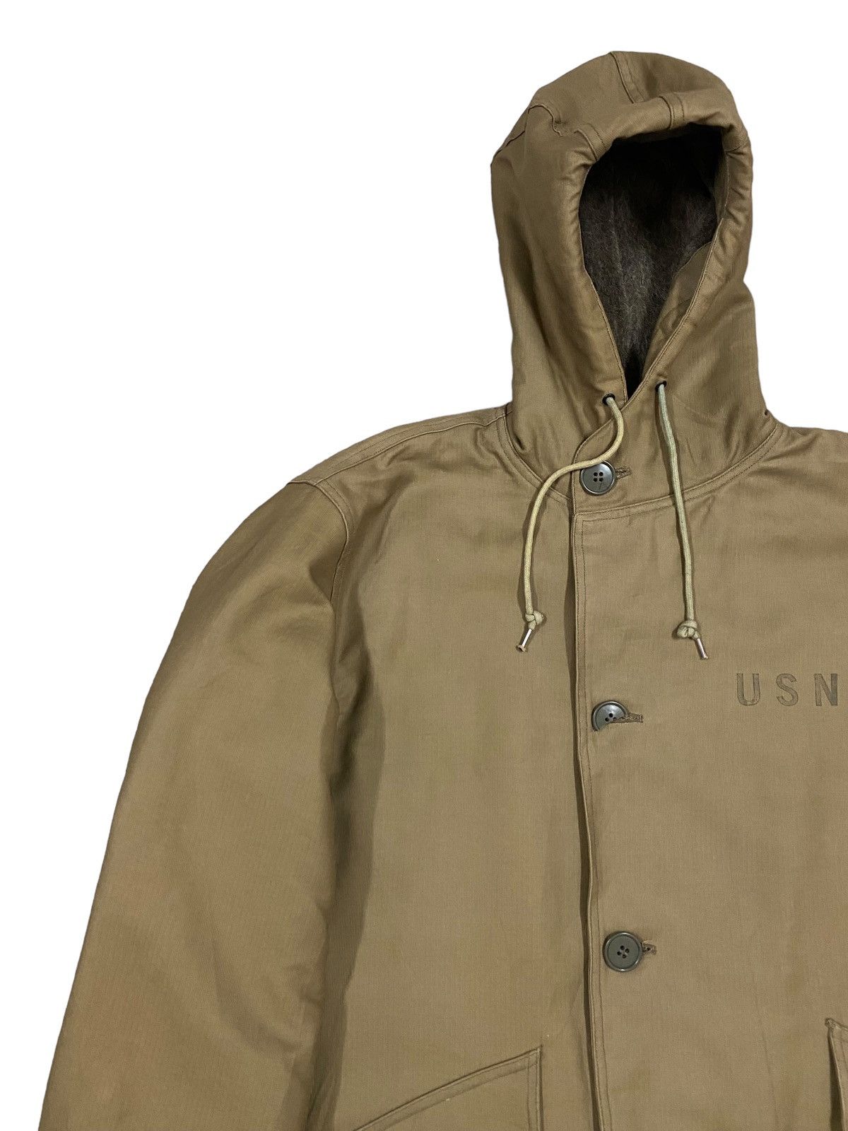 Buzz Rickson's Vtg🔥40’s Us Navy N1 Alpaca Deck Jacket Military Size US M / EU 48-50 / 2 - 9 Thumbnail