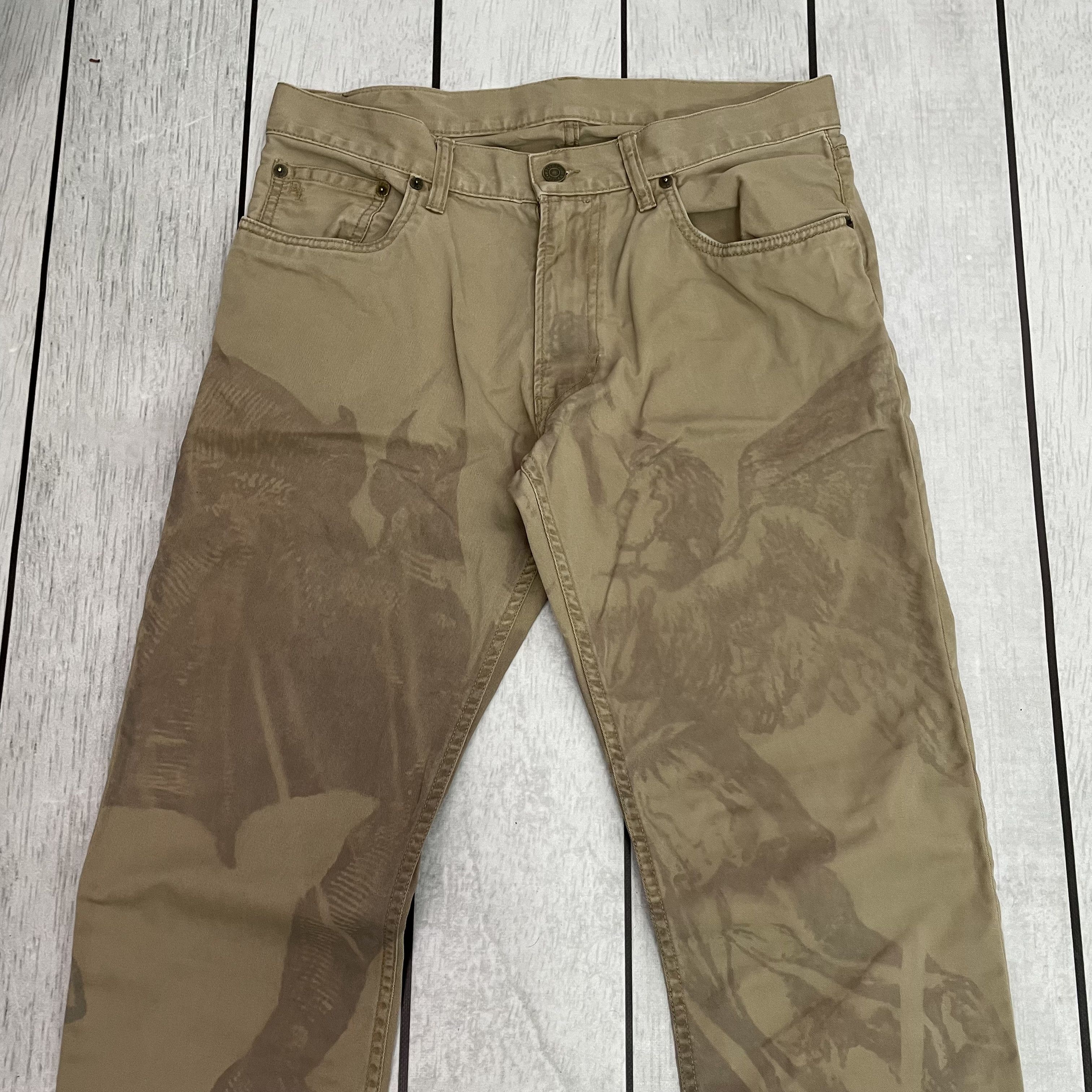 Polo Ralph Lauren Custom Vintage Polo Ralph Lauren Pants Y2K Alt rare 1of1 Size US 31 - 9 Thumbnail
