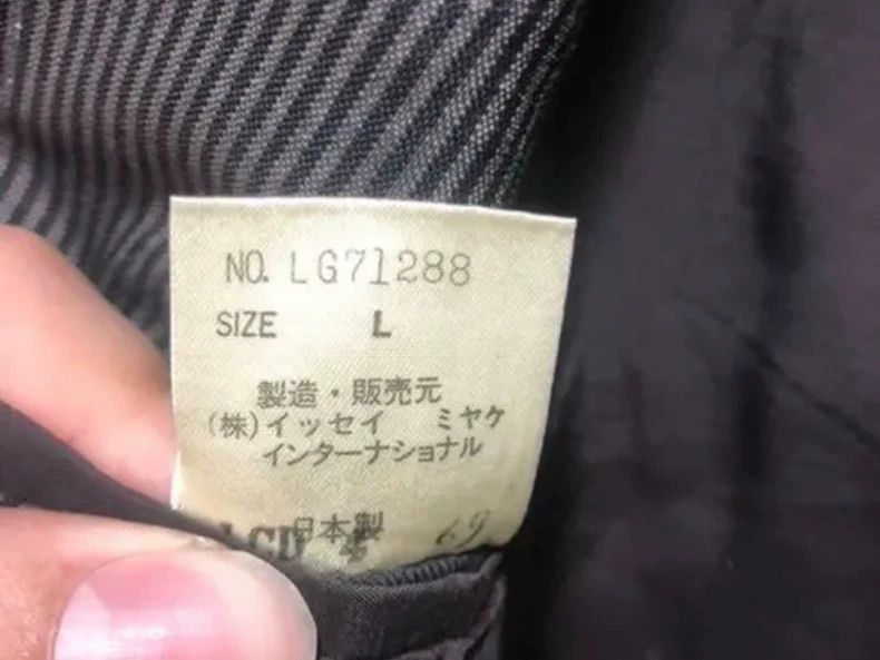 Issey Miyake issey miyake size:L striped suit Size 34S - 9 Thumbnail