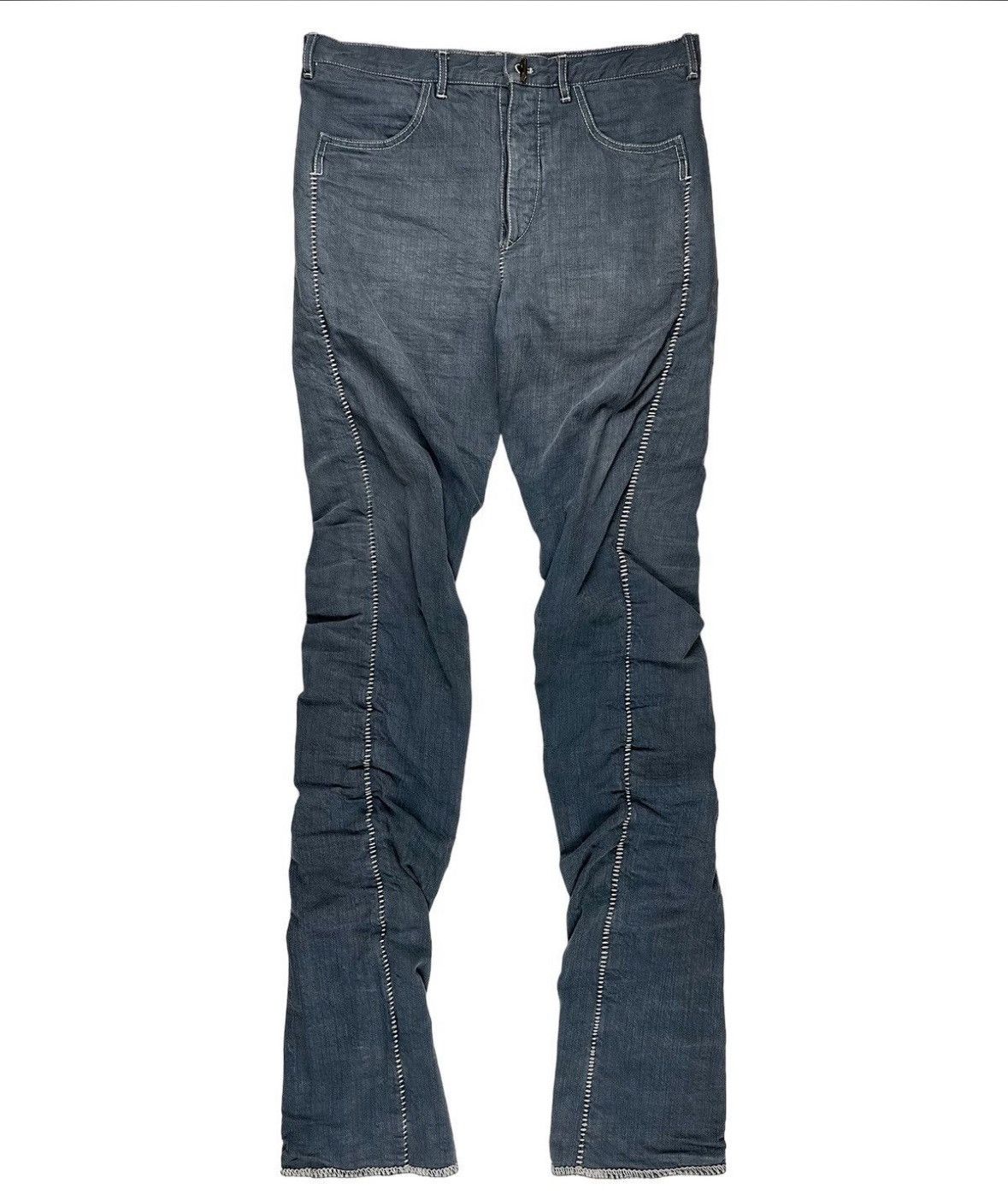 Carol Christian Poell Carol Christian Poell Spiral Overlock Jeans