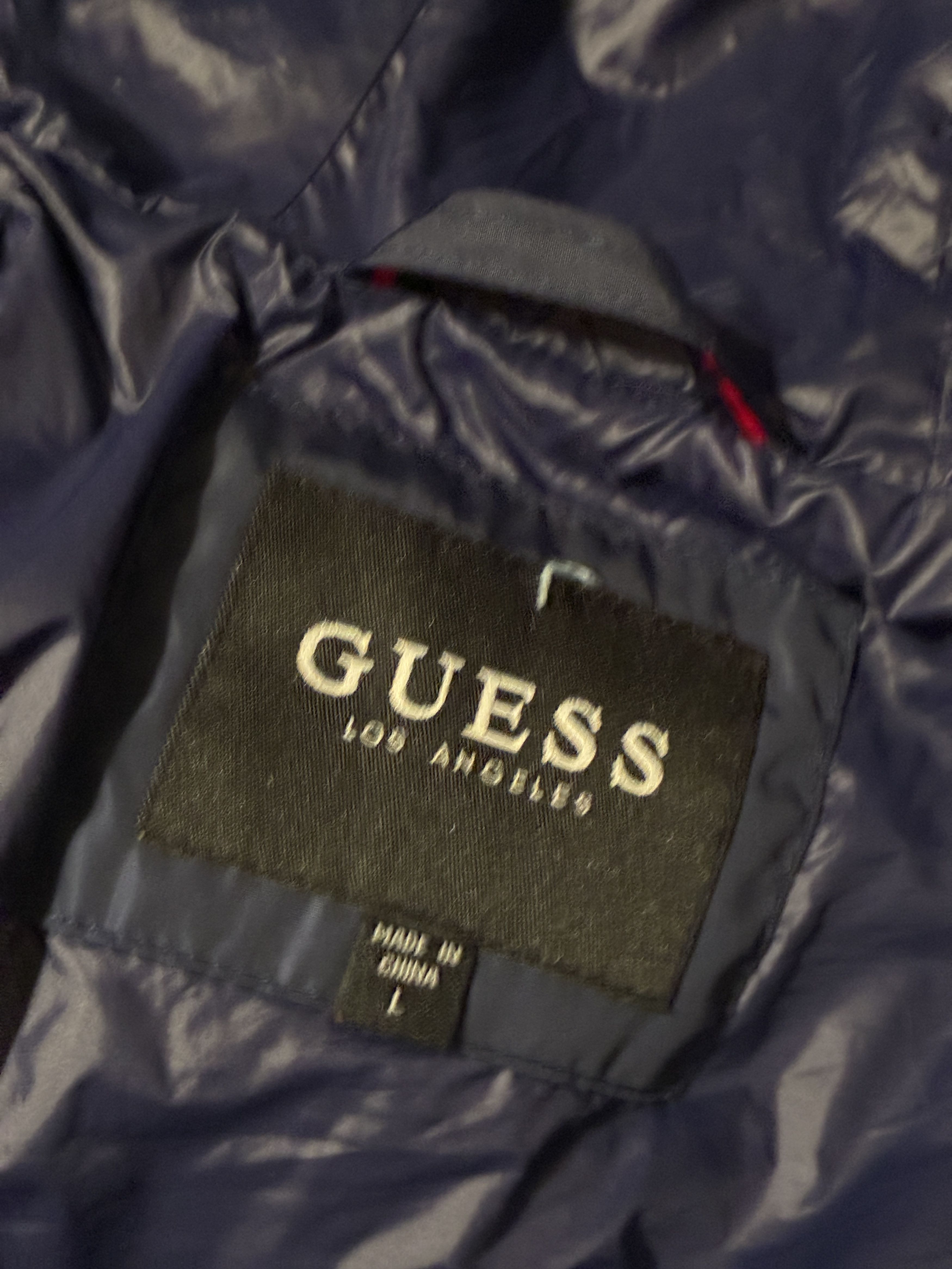 Guess Mens Colorblock Guess Hooded Puffer Coat Jacket Size Large Size US L / EU 52-54 / 3 - 5 Thumbnail