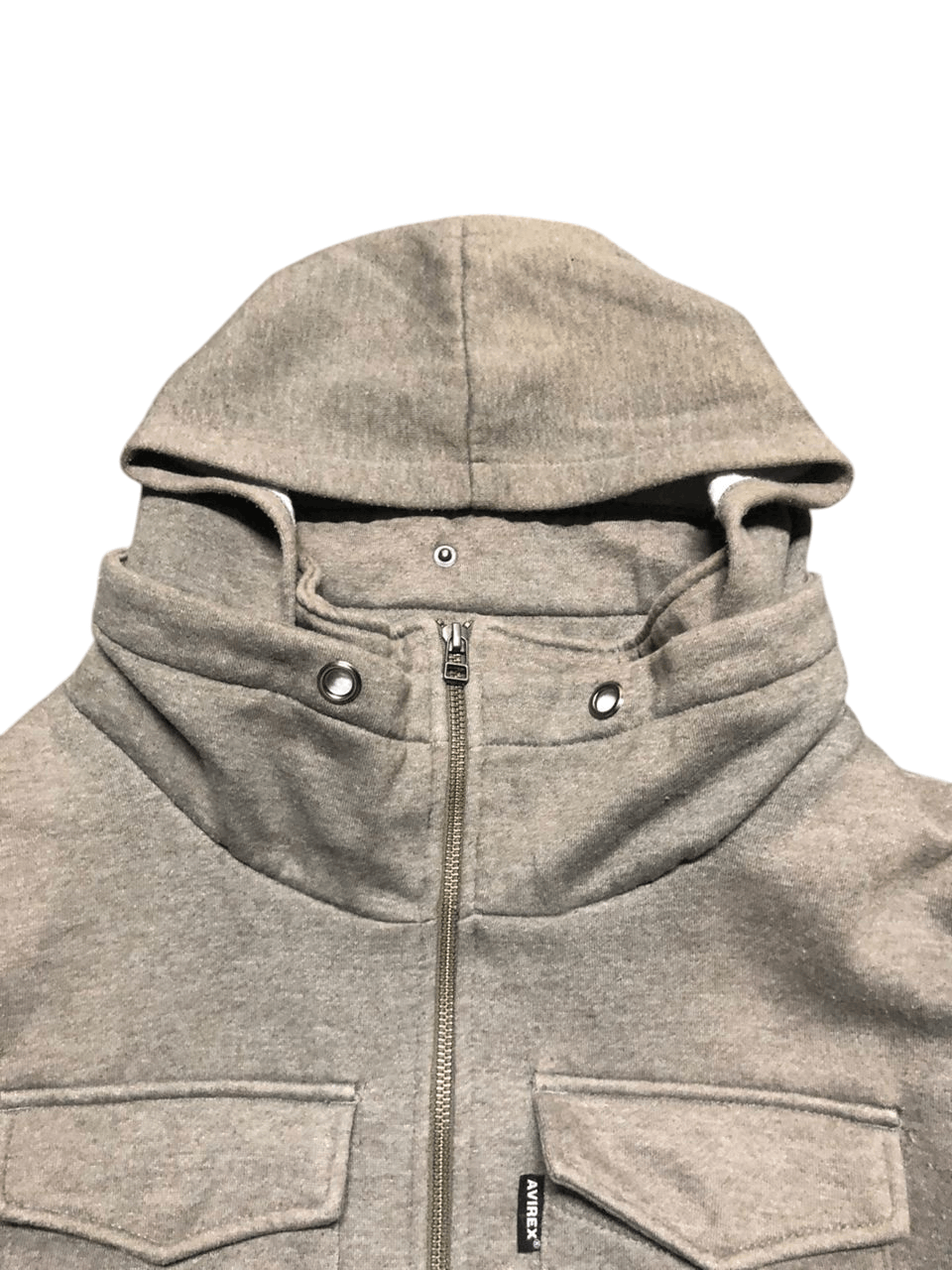 Avirex Avirex Military Hoodie Zipper Jacket Sunfaded Size US M / EU 48-50 / 2 - 6 Thumbnail