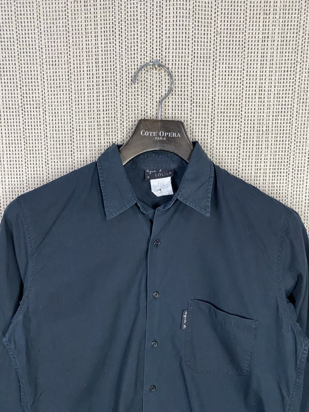 agnes b. Vintage agnes b shirt button one pocket Size M / US 6-8 / IT 42-44 - 4 Thumbnail