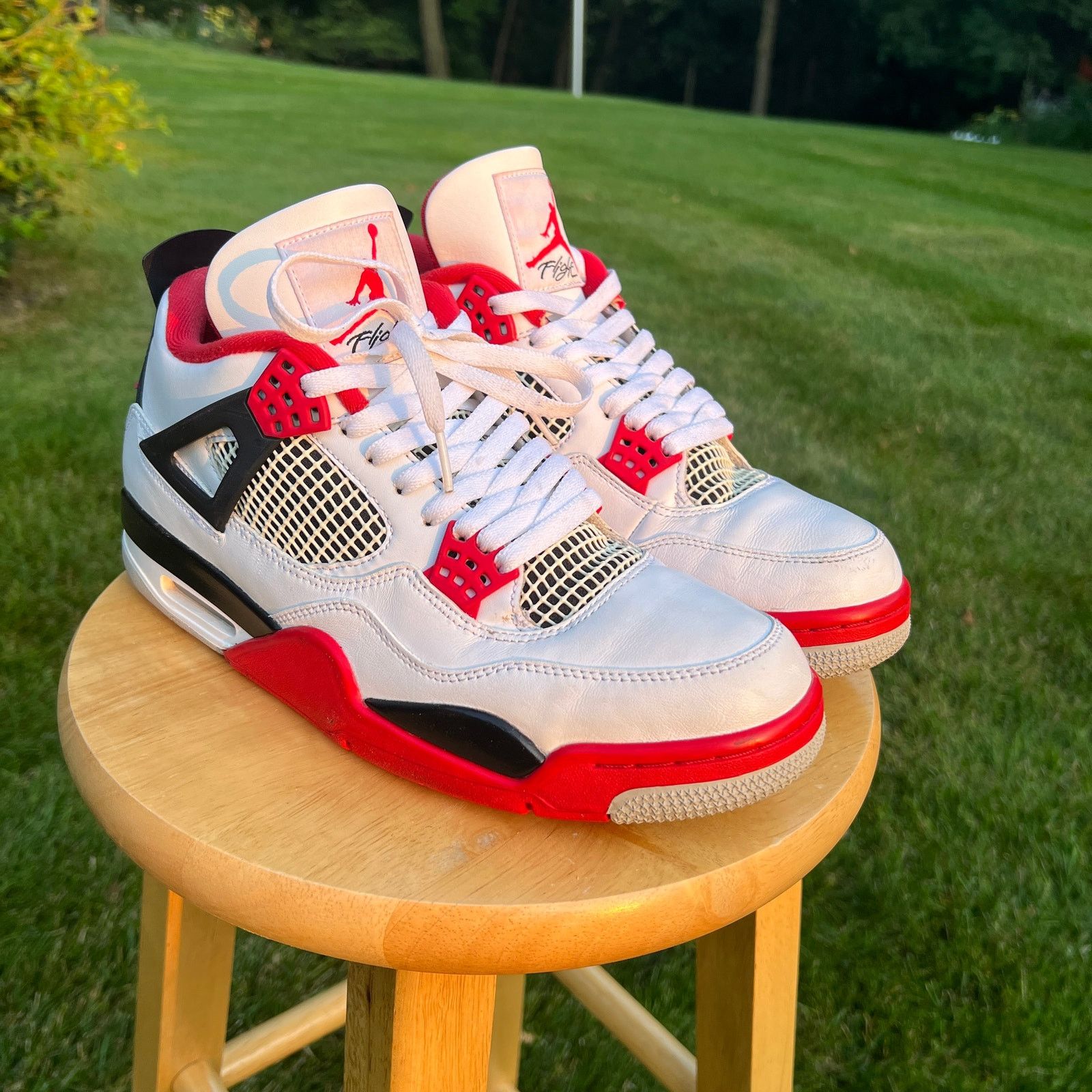 Air Jordan Retro OG Fire Red 2020 Men's Shoes Size