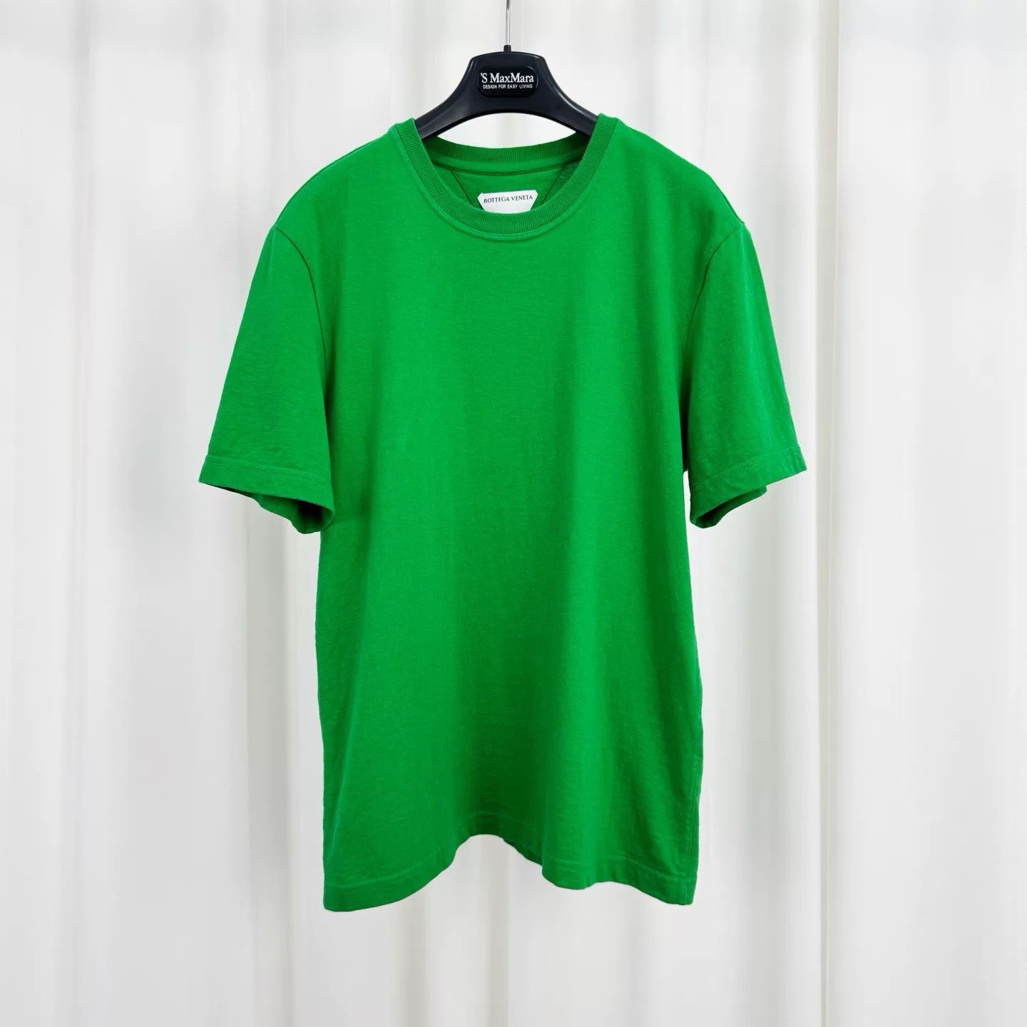 Bottega Veneta Bottega Veneta Embroidered Short Sleeve Green Tee Size US S / EU 44-46 / 1 - 1 Thumbnail