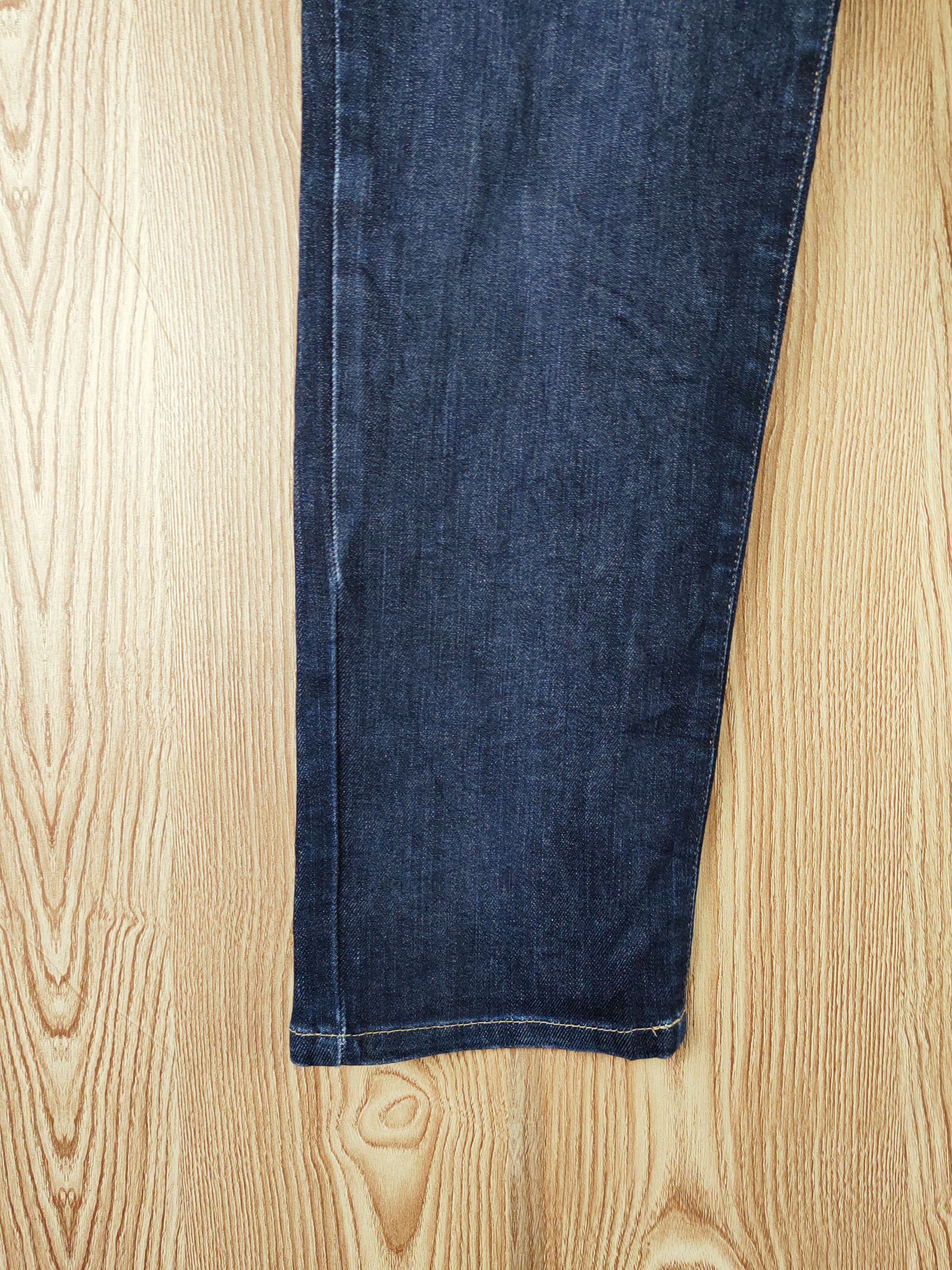 Edwin Edwin Dark Blue Distressed Ripped Jeans#S2695 Size US 31 - 4 Thumbnail