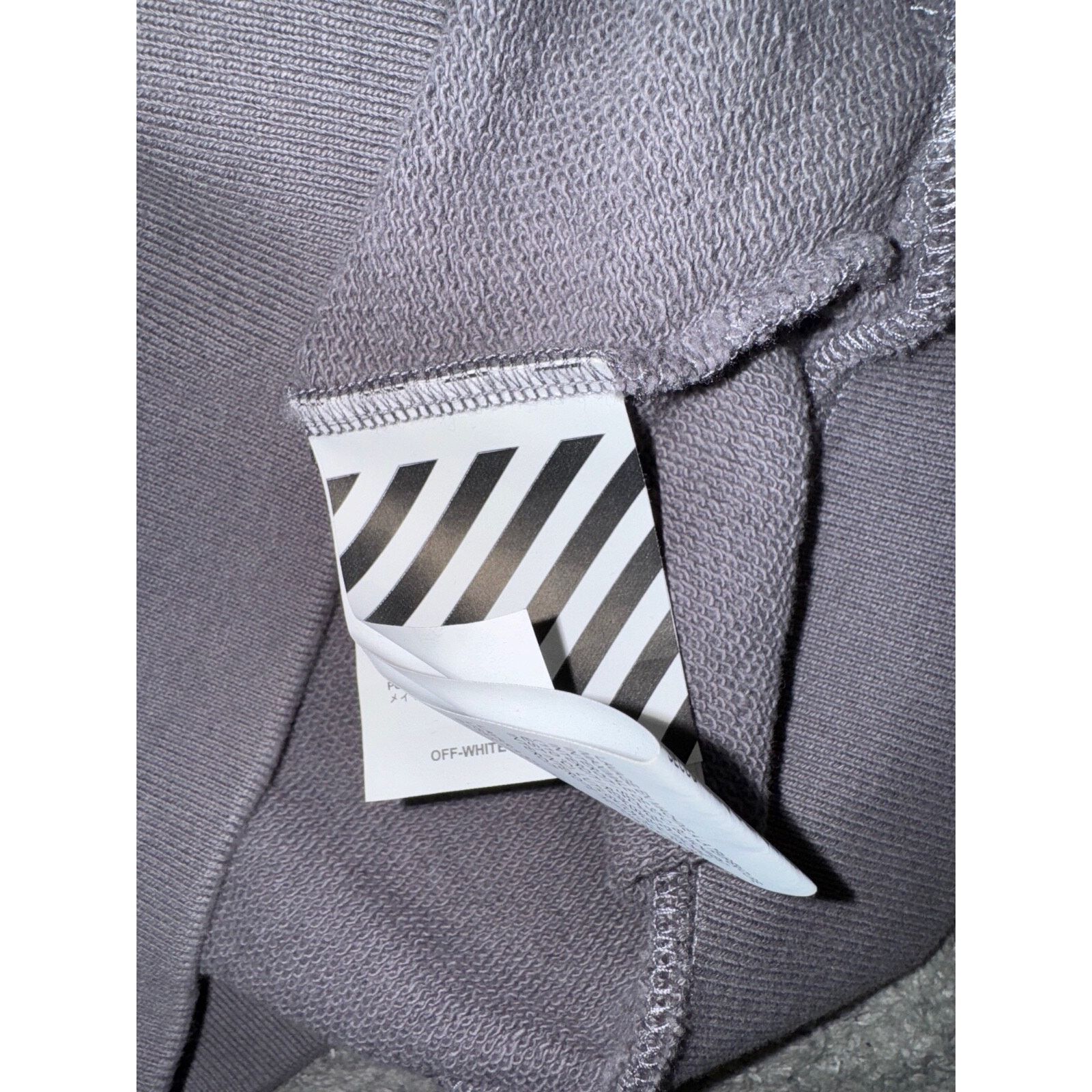 Off-White OFF White off-white Fall Winter Grey Longsleeve Sweatshirt M Size US M / EU 48-50 / 2 - 7 Thumbnail