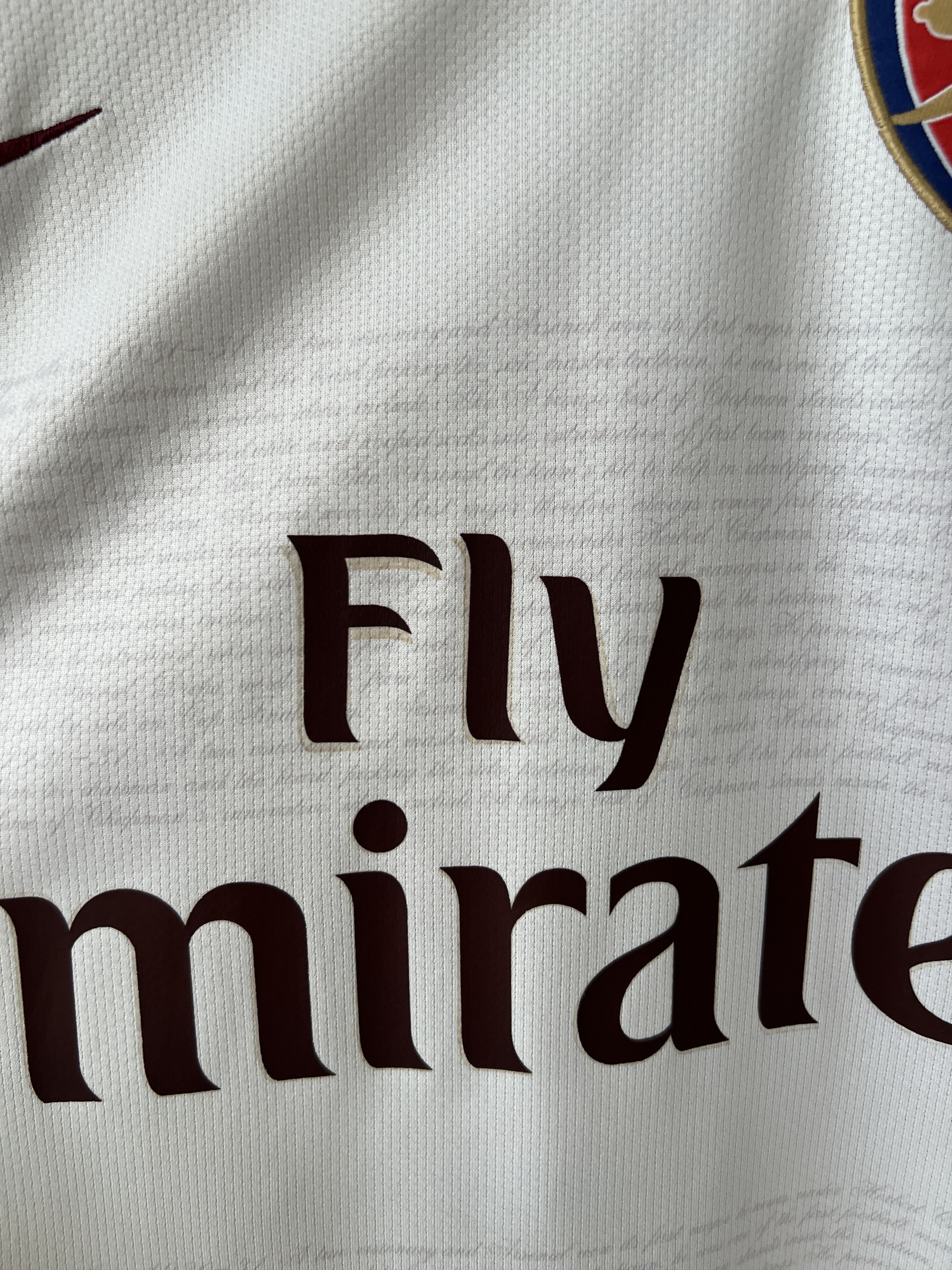 Nike (L) Arsenal 2007-08 Away Kit v. Persie #11 Size US L / EU 52-54 / 3 - 5 Thumbnail