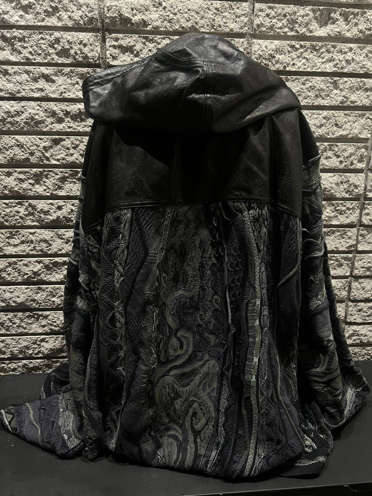 Coogi HANDMADE COOGI DESIGN LEATHER hooded Jacket Size US XXL / EU 58 / 5 - 2 Thumbnail