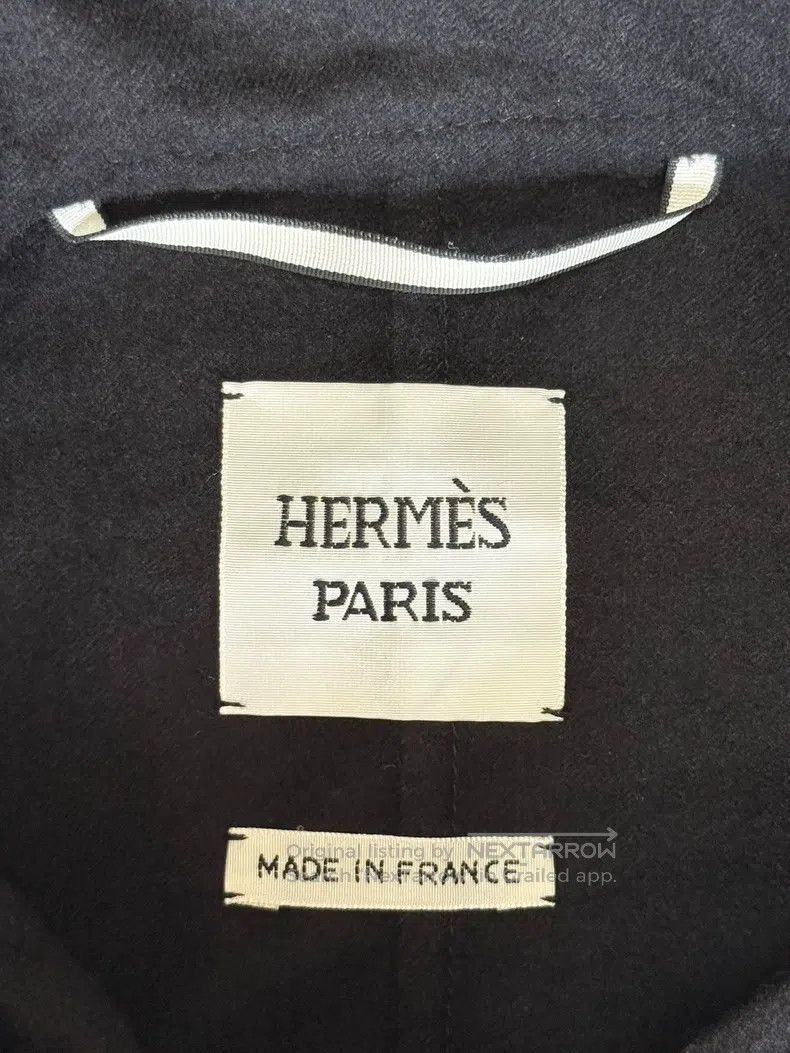 Hermes Hermes Dark Blue Cashmere Vest Size XS / US 0-2 / IT 36-38 - 6 Thumbnail