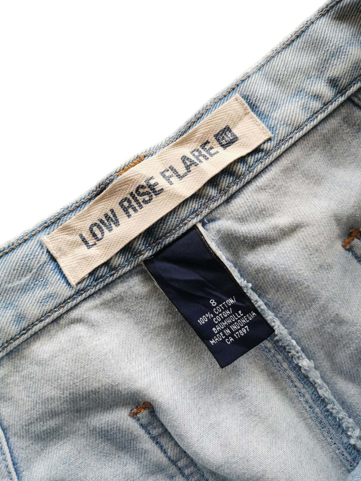 Gap Vintage Low Rise Flare Jeans Size US 32 / EU 48 - 11 Thumbnail