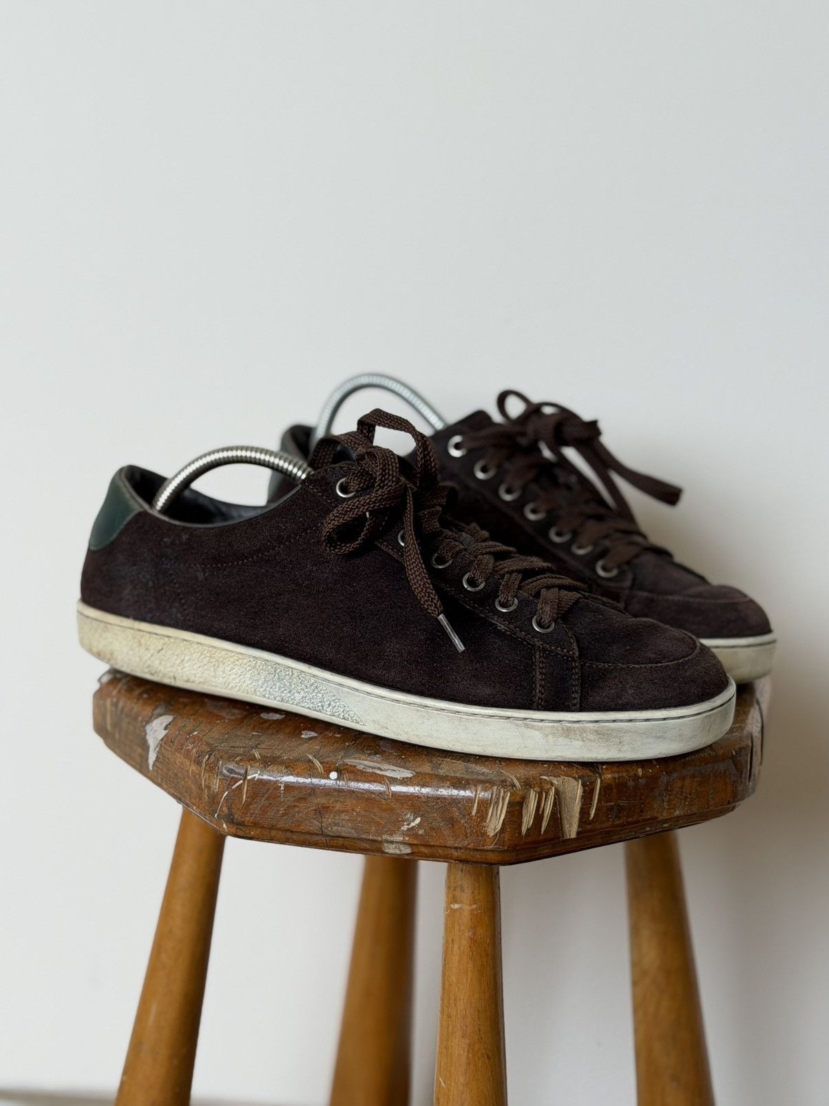 Gucci Gucci Brown Suede Luxury Shoes Size US 9.5 / EU 42-43 - 2 Thumbnail