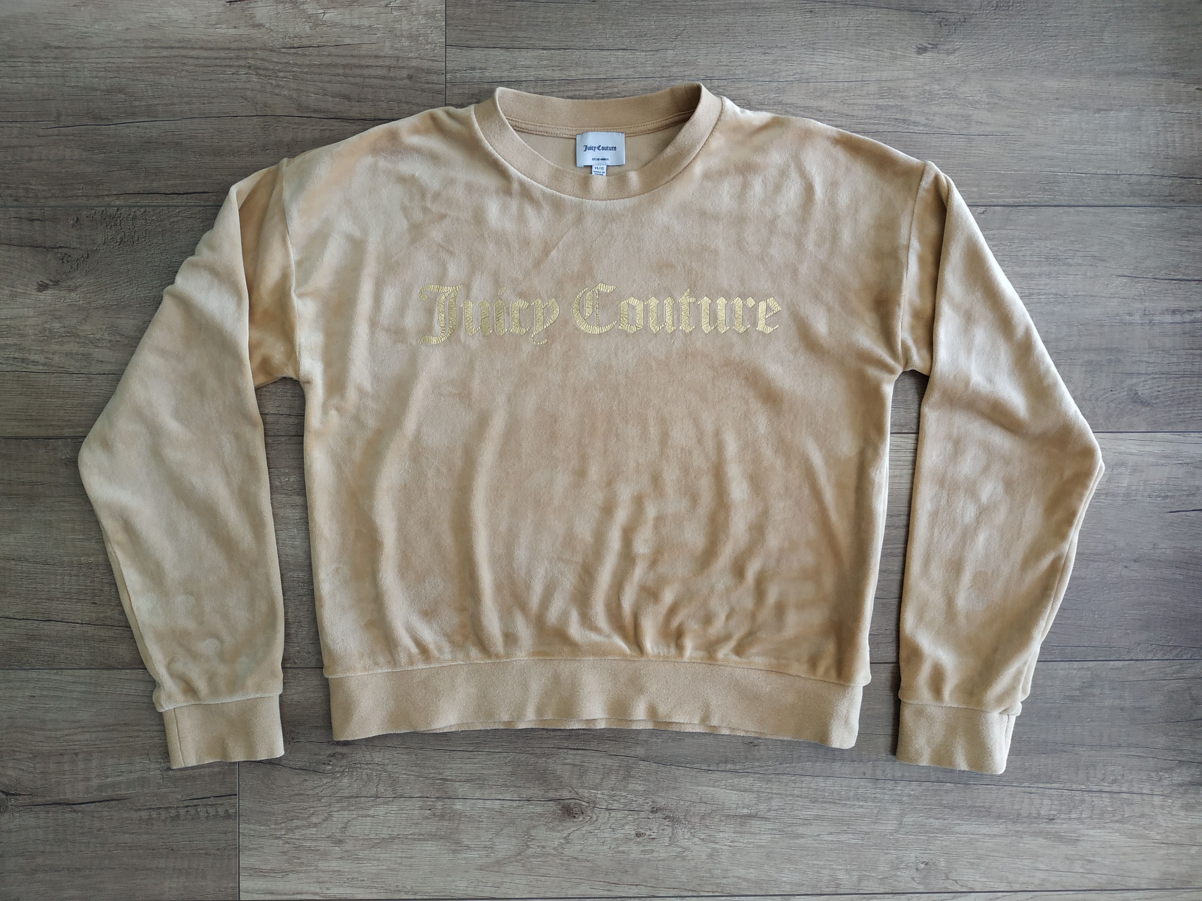 Juicy Couture Juicy Couture Women's Velvet Sweatshirt, s.14-15 Y (fit.S/M) Size M / US 6-8 / IT 42-44 - 1 Thumbnail
