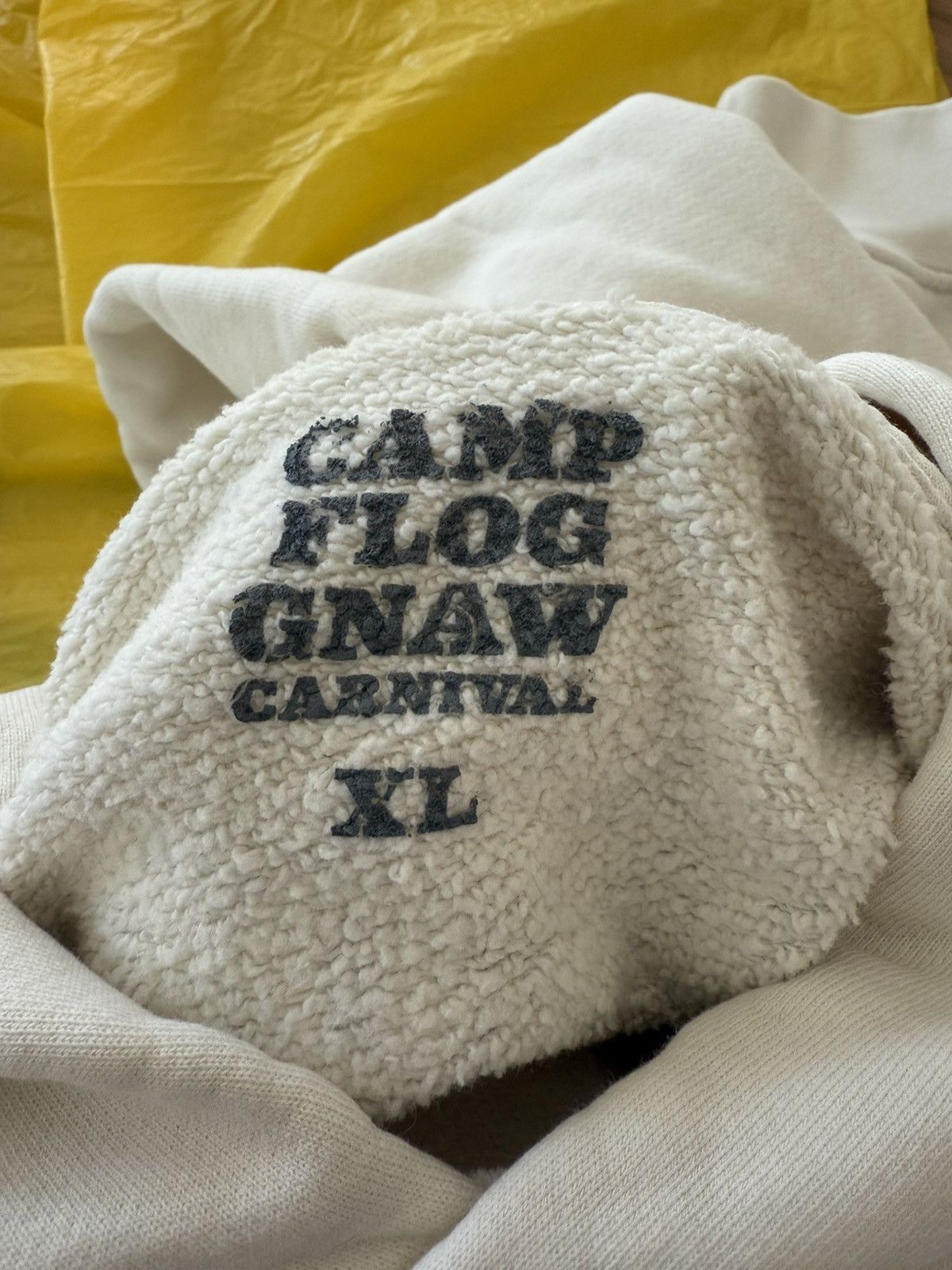 Tyler The Creator Camp Flog Gnaw Carnival 2024 Lineup Hoodie / Cream