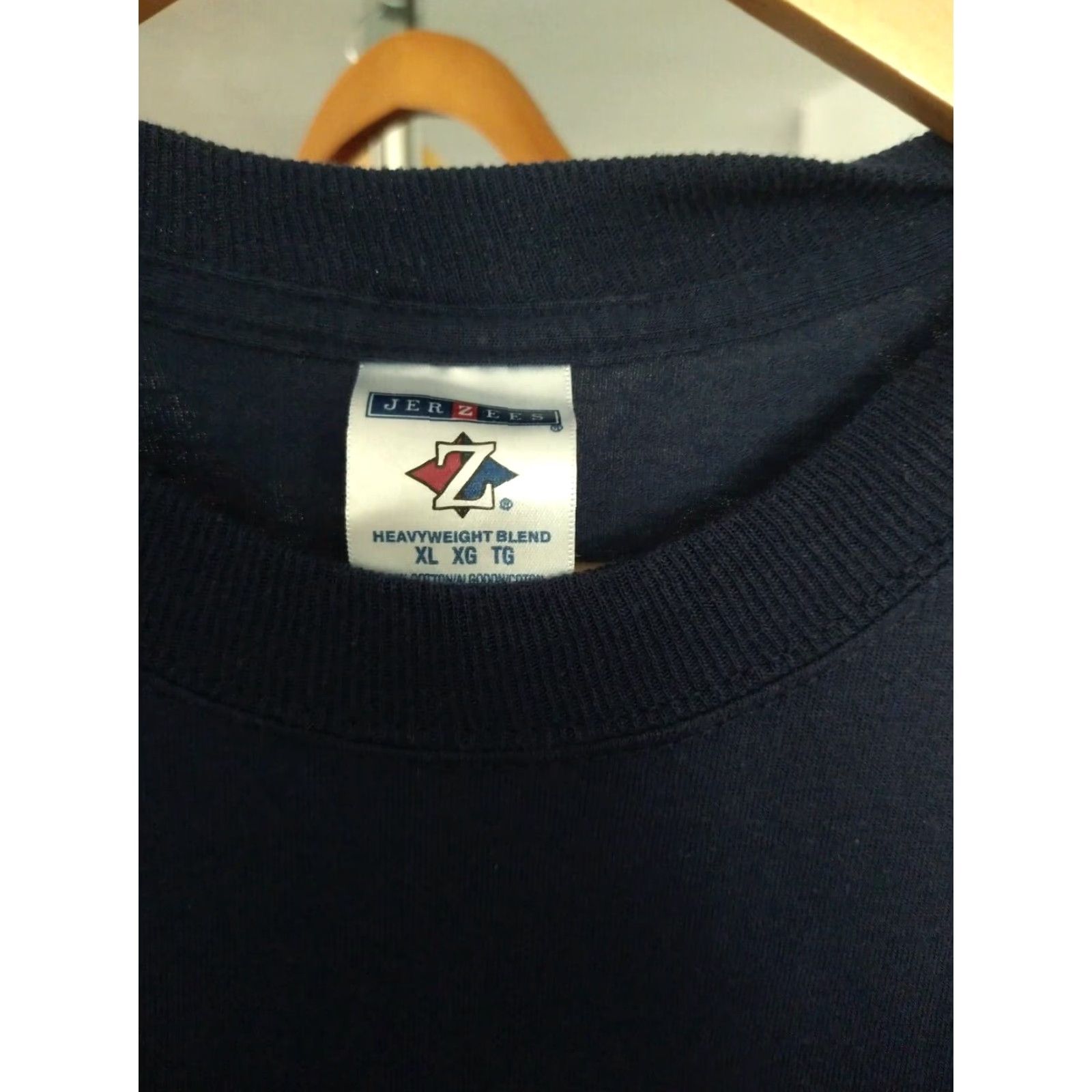 Jerzees VINTAGE Bacon Ball NYPD Baseball Tournament Sponsors T-shirt XL Blue Men Short Sleeve 2007 JERZEES Size US XL / EU 56 / 4 - 2 Thumbnail