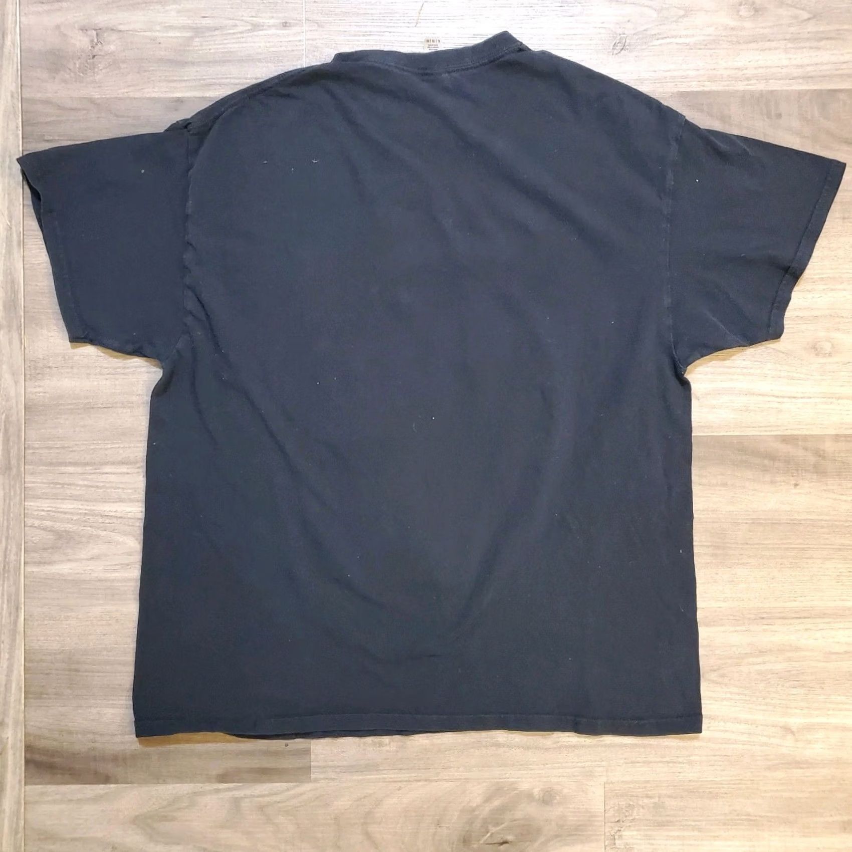 Gildan VINTAGE Mike Tyson Championship Belts T Shirt Mens XL Black 90s Y2K Boxing Size US XL / EU 56 / 4 - 2 Thumbnail