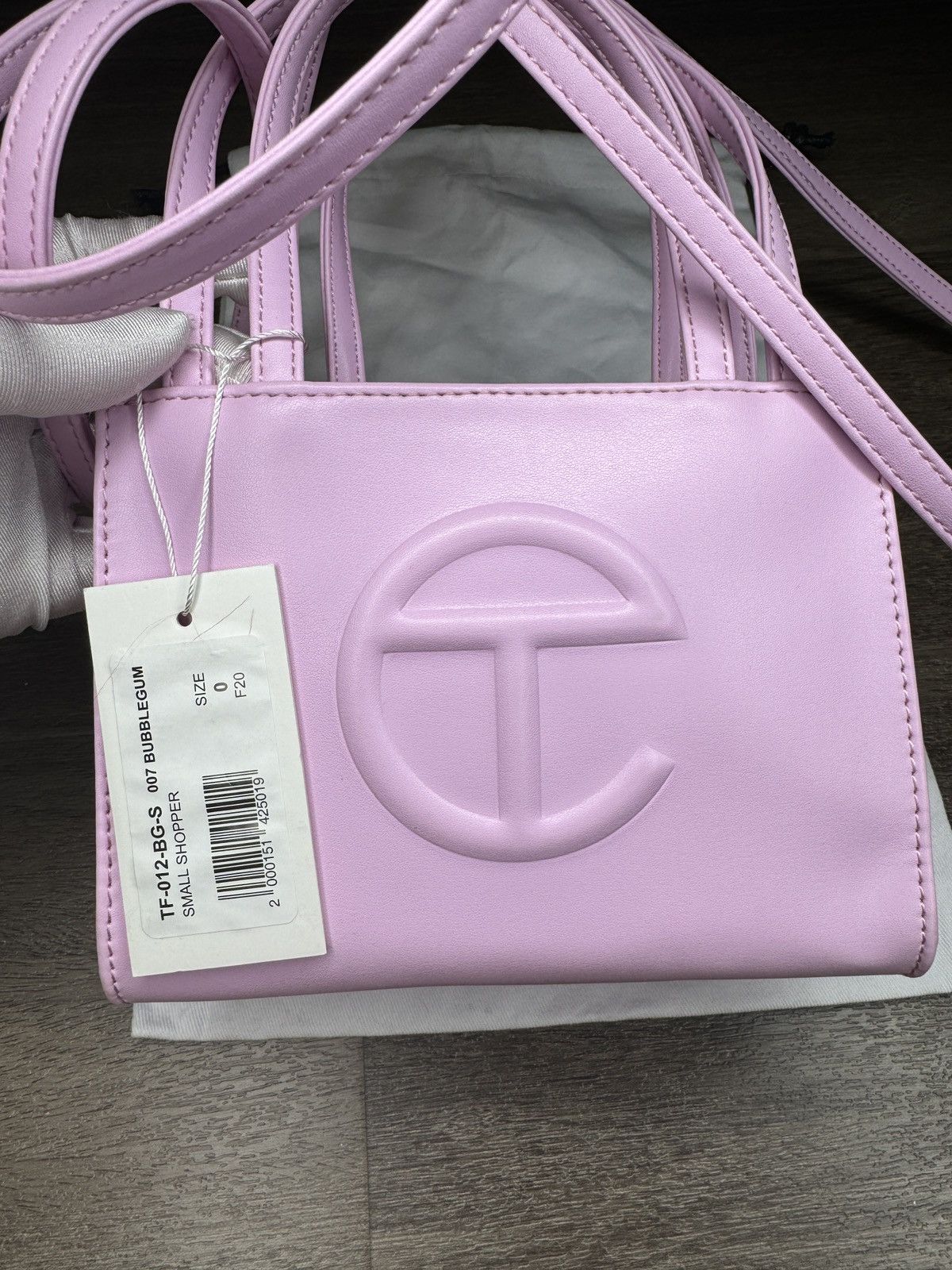 Telfar NEW Telfar Bubblegum Pink Small Size ONE SIZE - 2 Thumbnail