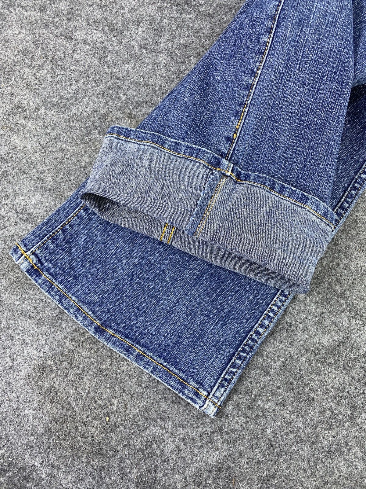 Japanese Brand × Jean Japanese Brand Brappers Flared Blue Jeans - J1033 Size 26" / US 2 / IT 38 - 12 Thumbnail