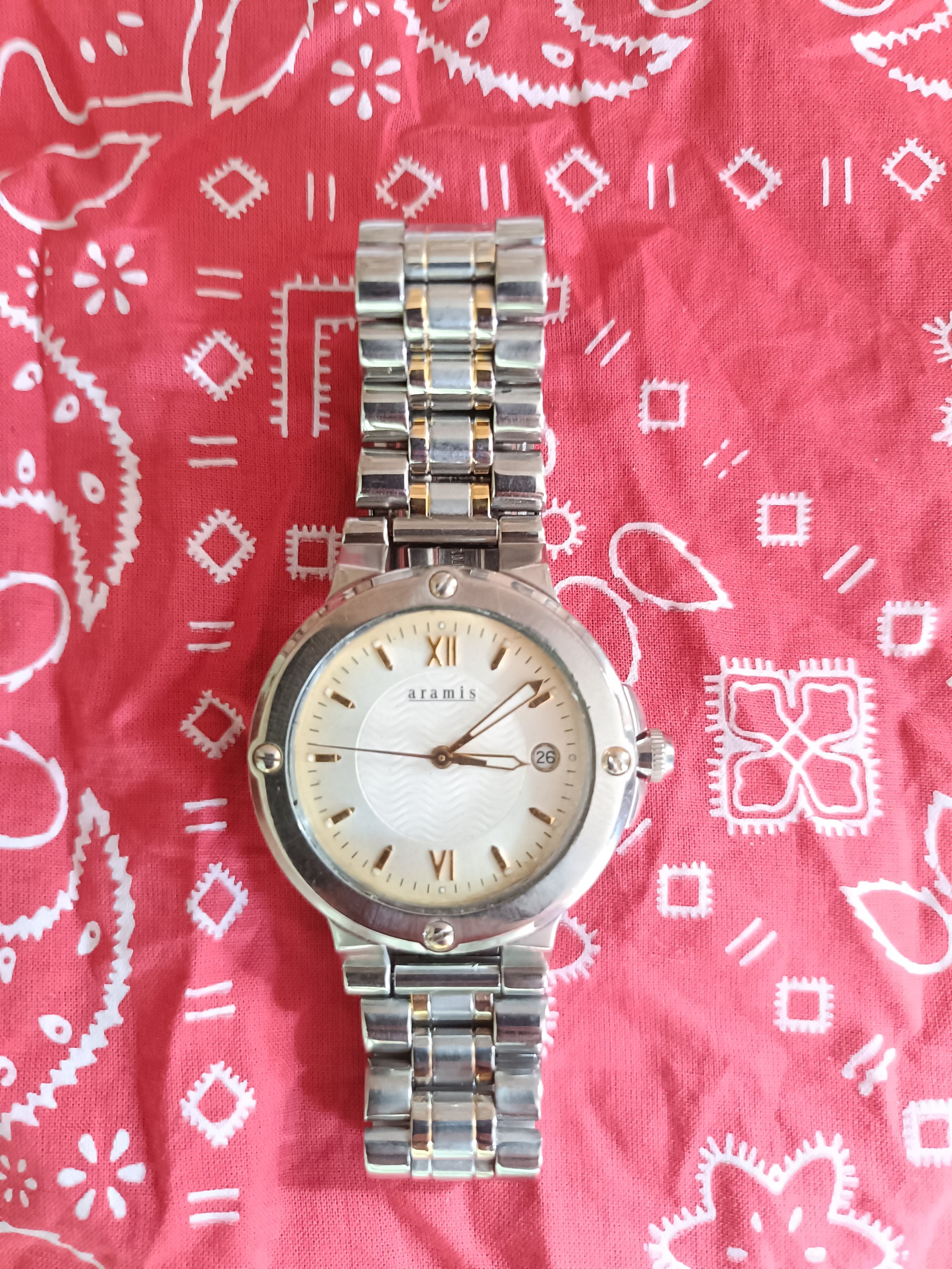 Japanese Brand Aramis limited edition 1999 quartz watch Size ONE SIZE - 2 Thumbnail