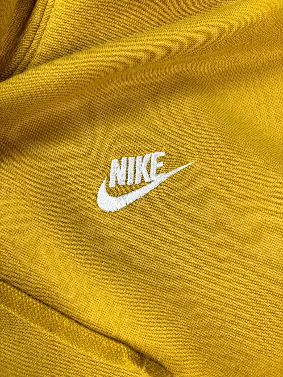 Nike Nike Yellow Hoodie Sweatshirt Size US M / EU 48-50 / 2 - 8 Thumbnail