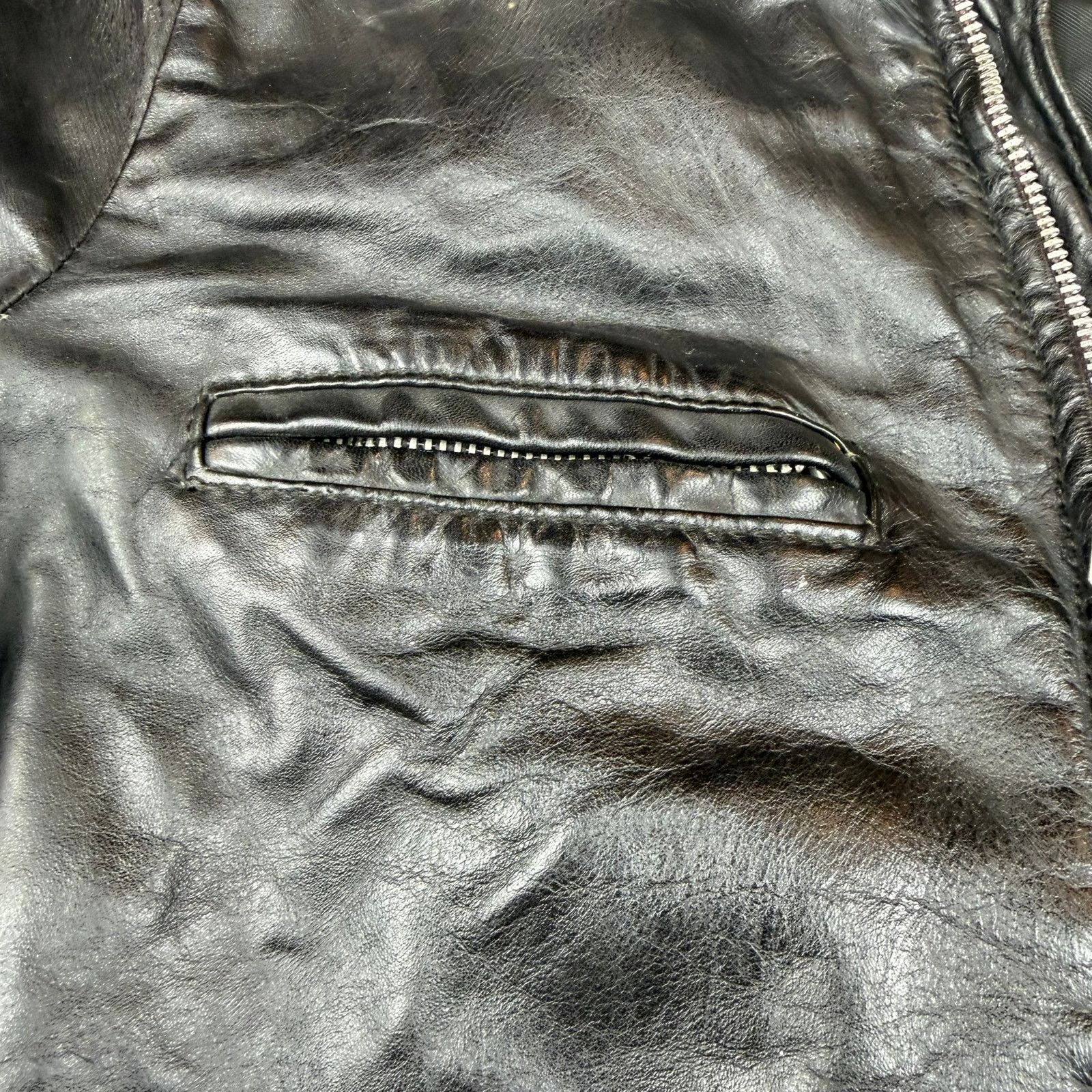 Brooks Brooks Leather Sportswear Vintage Moto Jacket Detroit Size US M / EU 48-50 / 2 - 7 Thumbnail