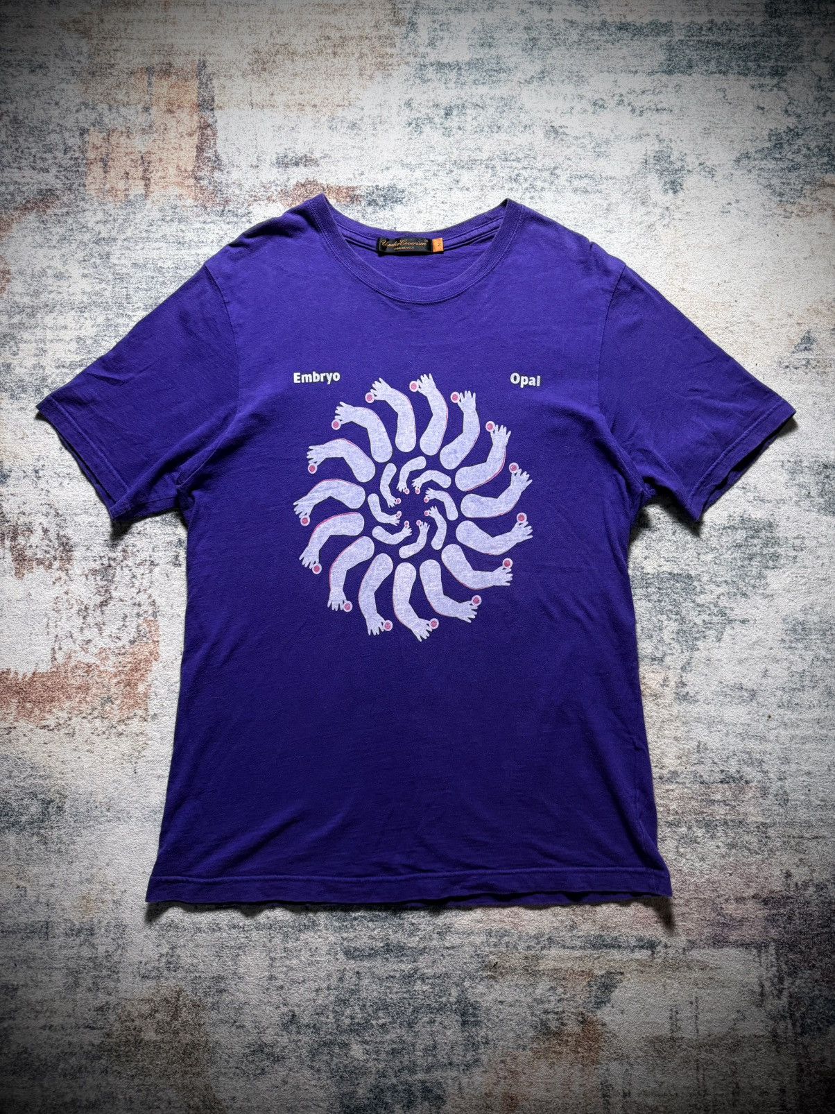 07ss “purple期” undercover print T-shirts Undercover SS07 Undercover Purple Wings T-Shirt | Grailed