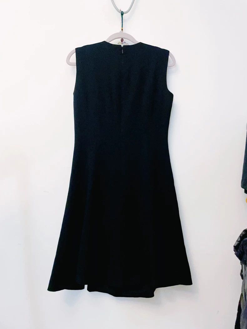 Versace Versace A little black dress made of mulberry silk Size M / US 6-8 / IT 42-44 - 6 Thumbnail