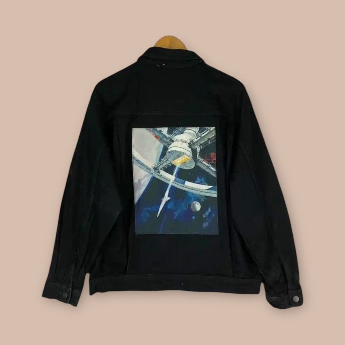 GU GU X 2001 Space Odyssey Black Denim Size US XL / EU 56 / 4 - 3 Thumbnail