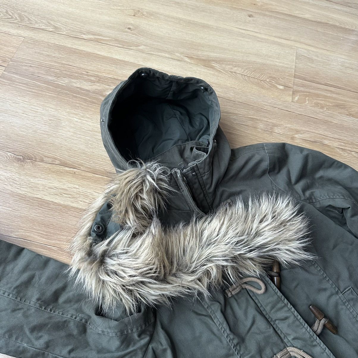 If Six Was Nine 90s Hollister Fur Jacket IfSixWasNine BabyDoll y2K Cropped Size L / US 10 / IT 46 - 17 Thumbnail
