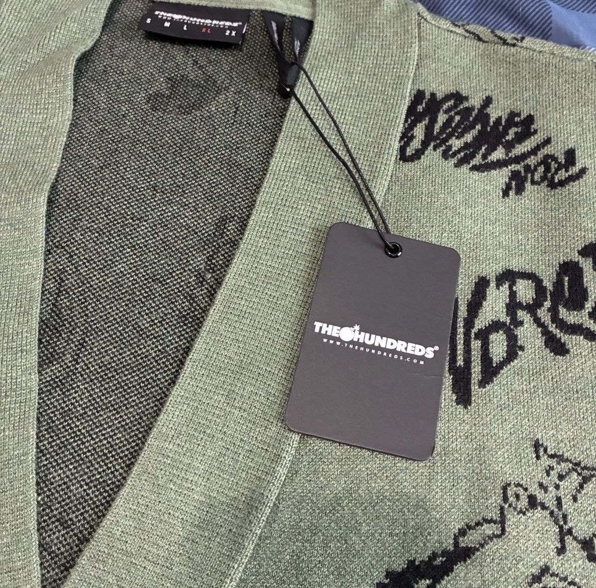 The Hundreds NWT The Hundreds Ron English Deer Button Up Knit Cardigan Size US XL / EU 56 / 4 - 3 Thumbnail
