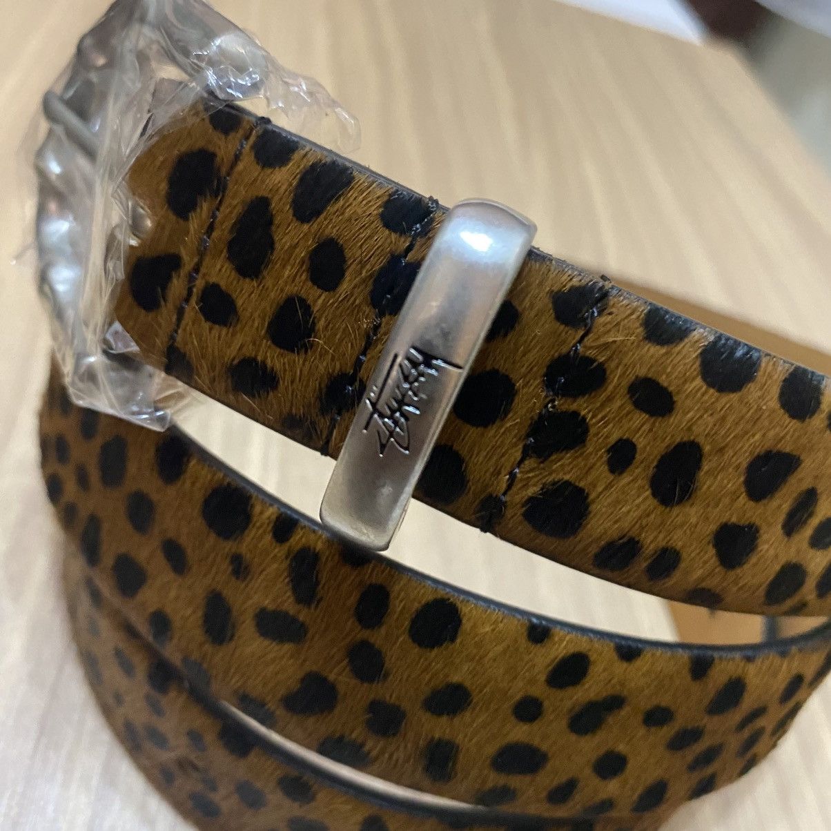 Stussy Stussy Hairy Belt "Leopard" Size ONE SIZE - 4 Thumbnail