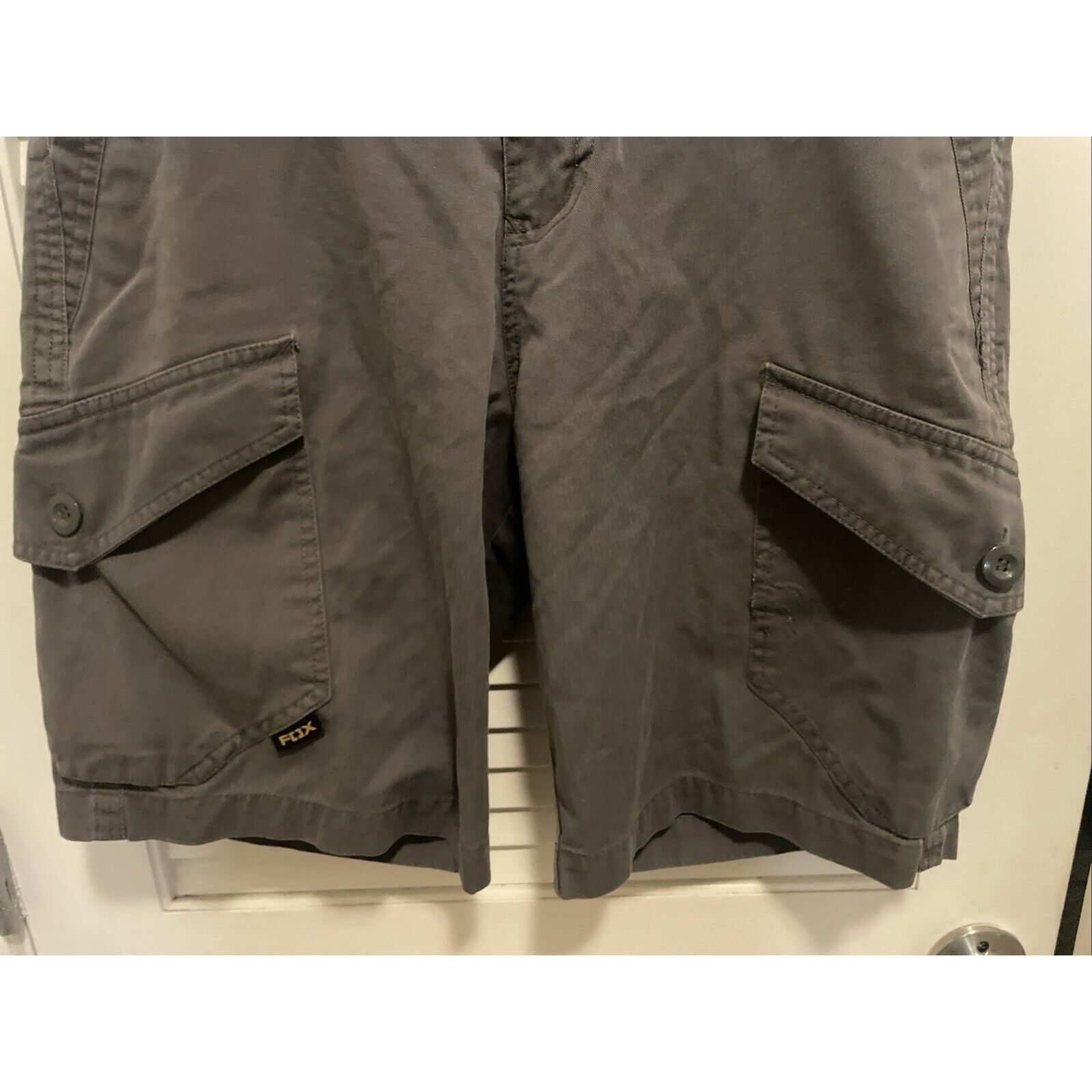 Fox Racing Fox Racing Cargo Shorts Gray Mens Size 30 Size US 30 / EU 46 - 3 Thumbnail