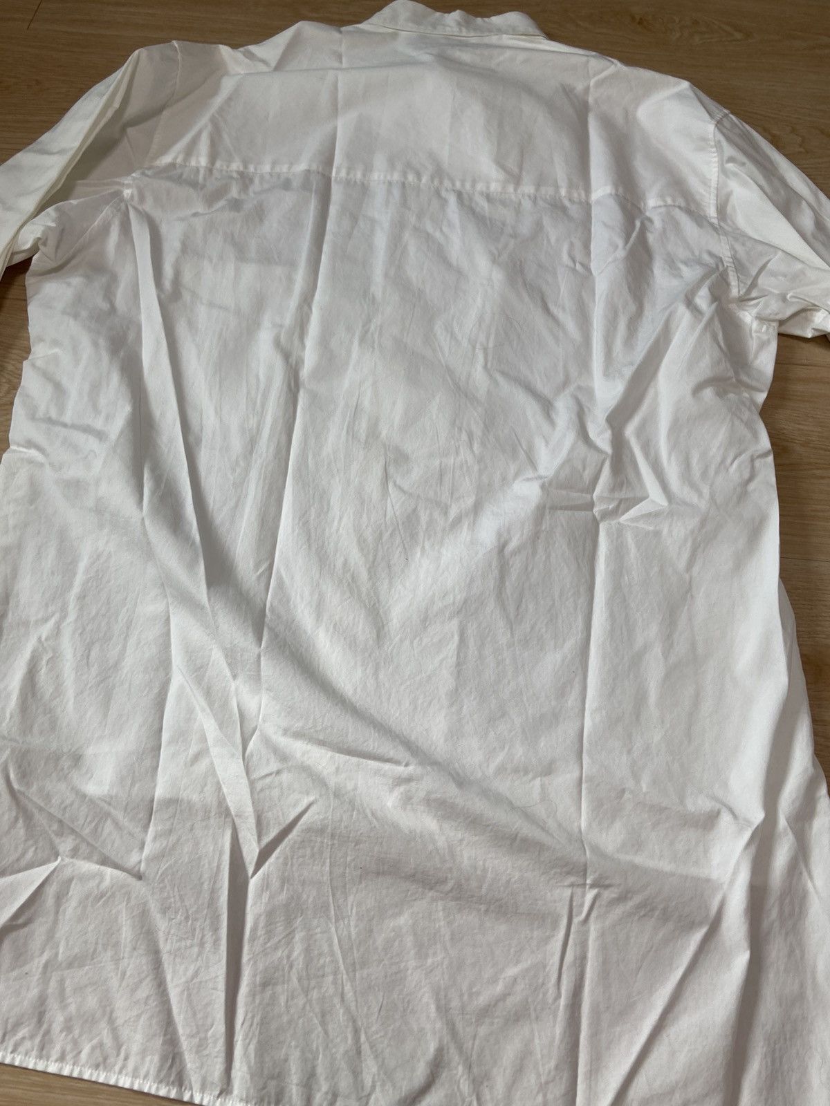Yohji Yamamoto 3 Yohji Yamamoto Pour homme one pocket oversized shirt Size US L / EU 52-54 / 3 - 7 Thumbnail