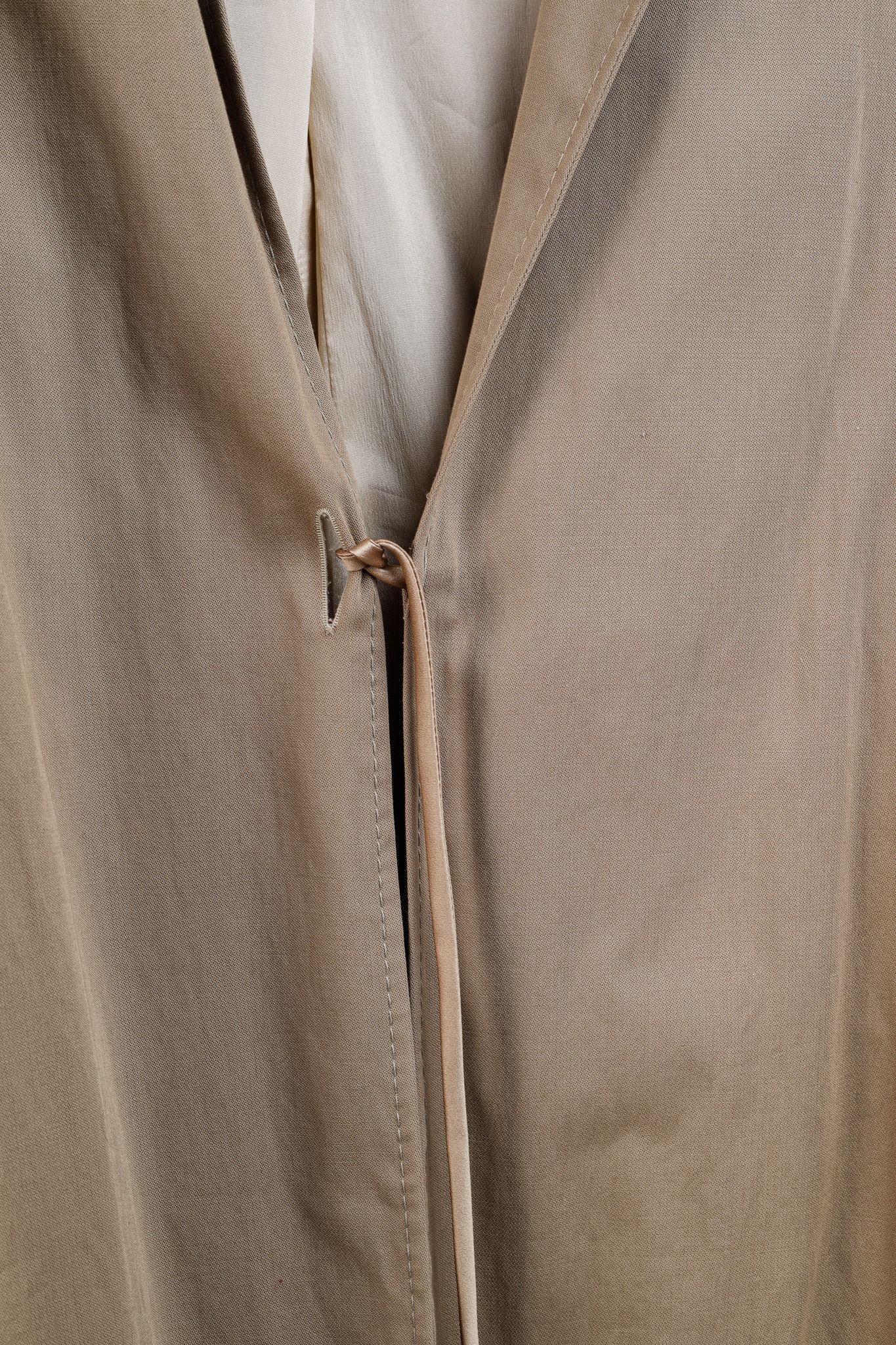 Other Sharon Wauchob Khaki Cotton Twill Tie-Waist Coat Size M / US 6-8 / IT 42-44 - 10 Thumbnail